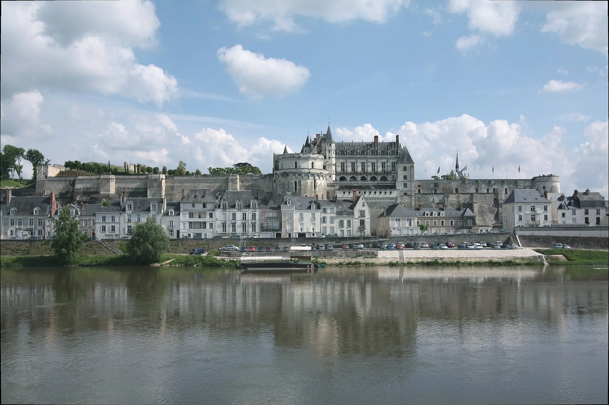 Photo showing: Schloss Amboise in der Loire-Stadt Amboise im Département Indre-et-Loire/Frankreich.
