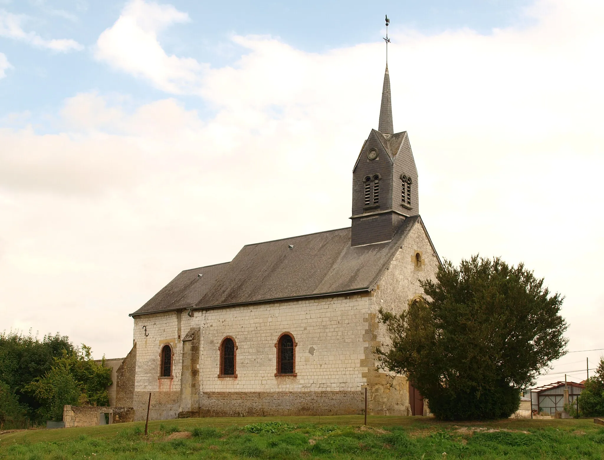 Photo showing: Saint-Pierre-à-Arnes (Ardennes, France) ; église