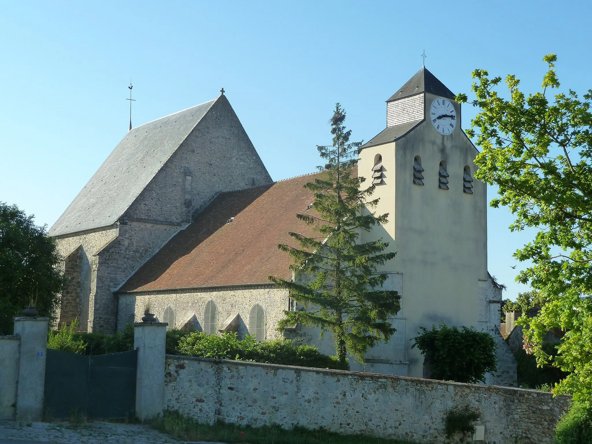 Photo showing: Verdelot (77) Église Saint-Crépin P1070545