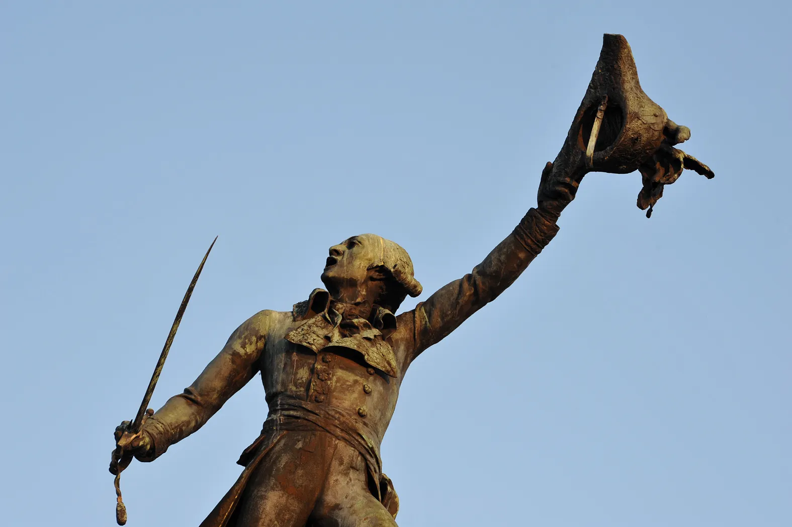 Photo showing: Monument of Marshal François Christophe Kellermann in Valmy; Marne, France.