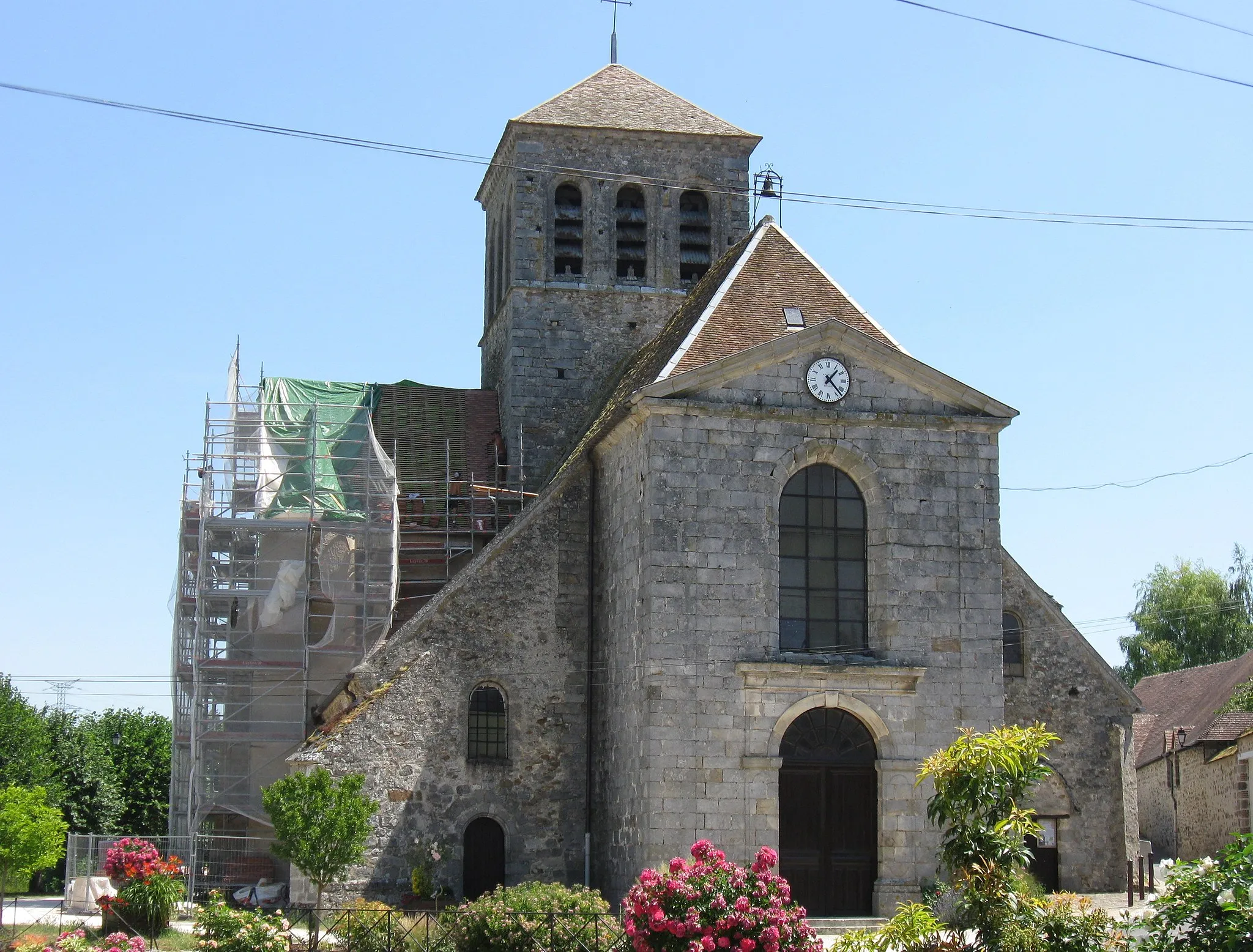 Photo showing: Église Saint-Georges de Chalautre-la-Grande. (Seine-et-Marne, région Île-de-France).