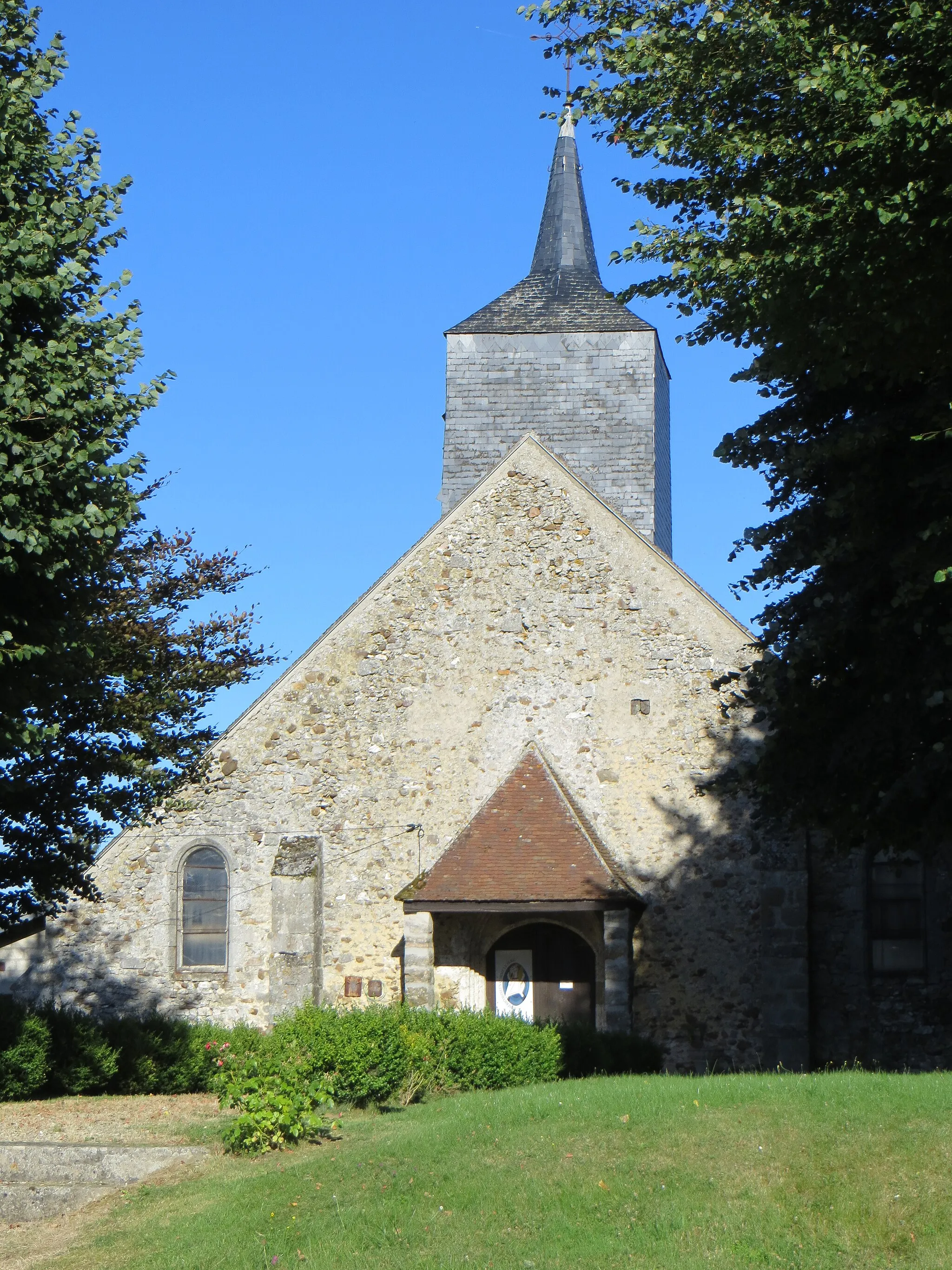 Photo showing: Façade ouest de l'église