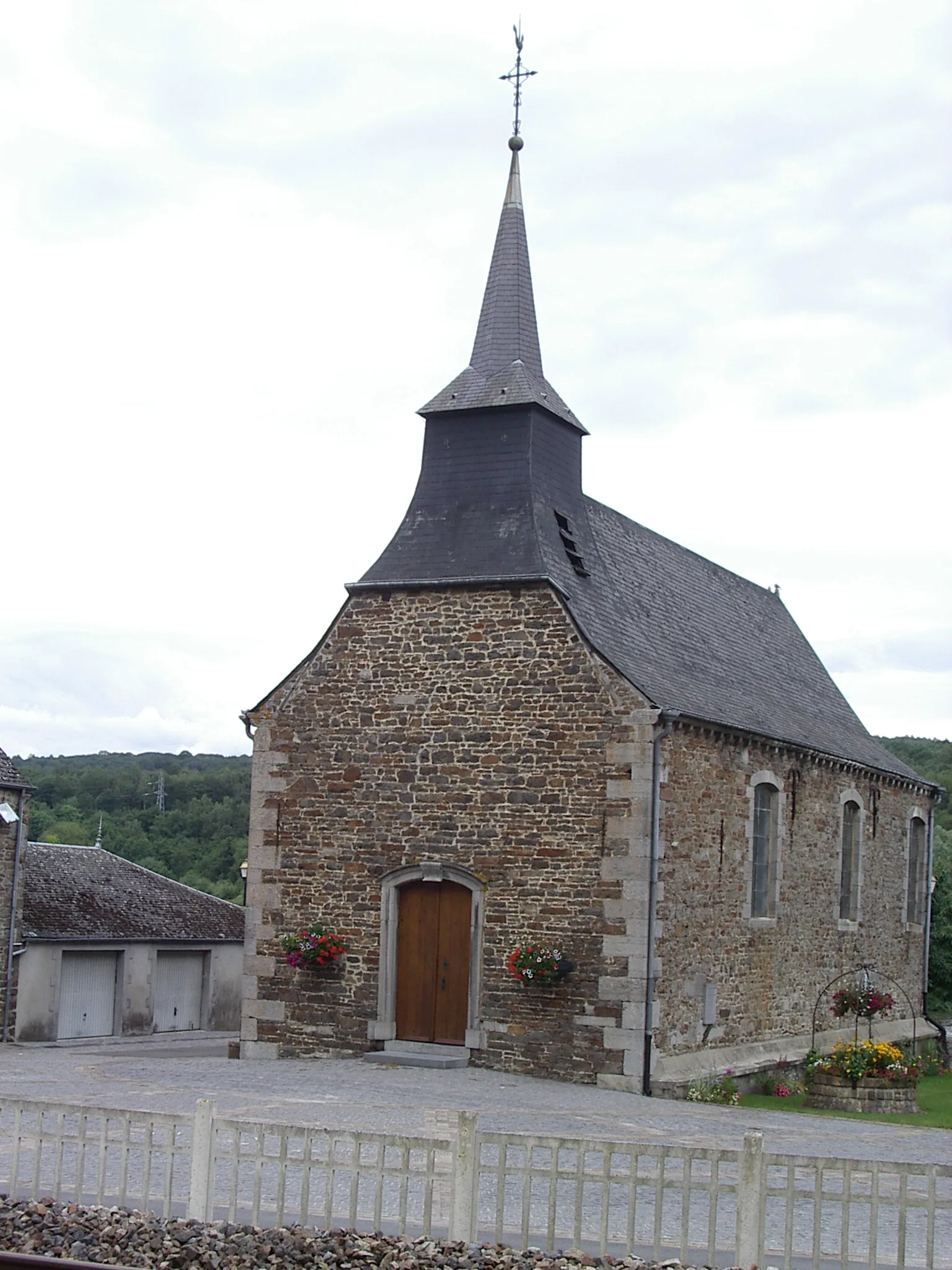 Photo showing: This building is indexed in the base Mérimée, a database of architectural heritage maintained by the French Ministry of Culture, under the references PA00078469 and classé .