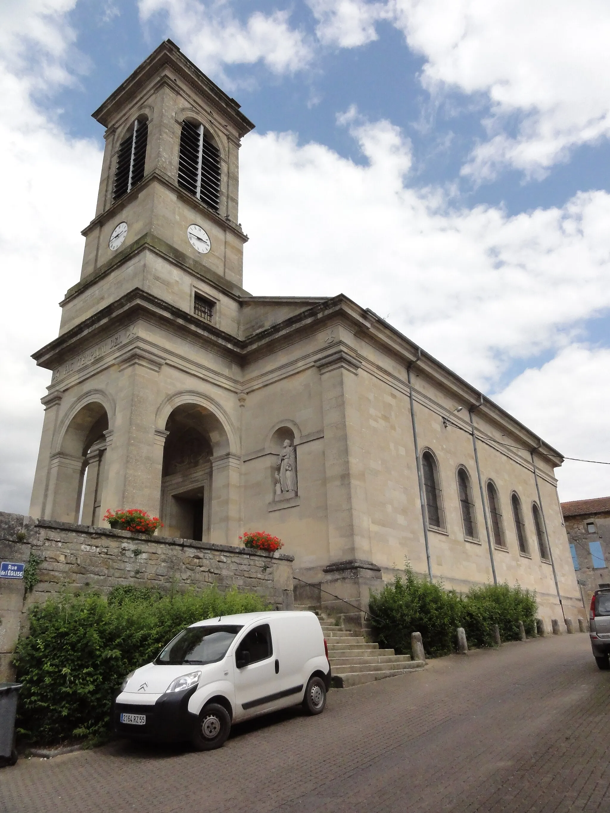 Photo showing: Haironville (Meuse) église churches in meuse
