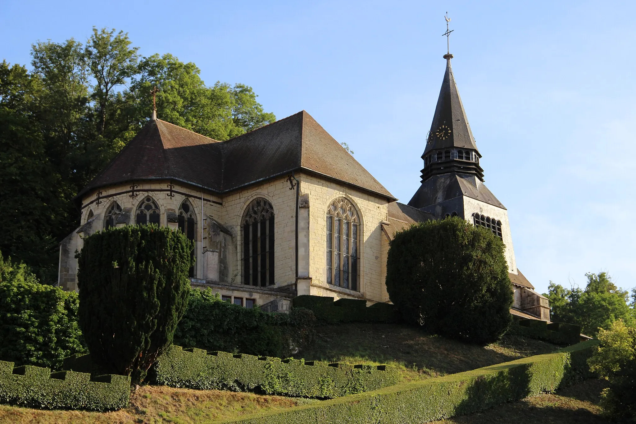 Photo showing: L'église Saint-Didier