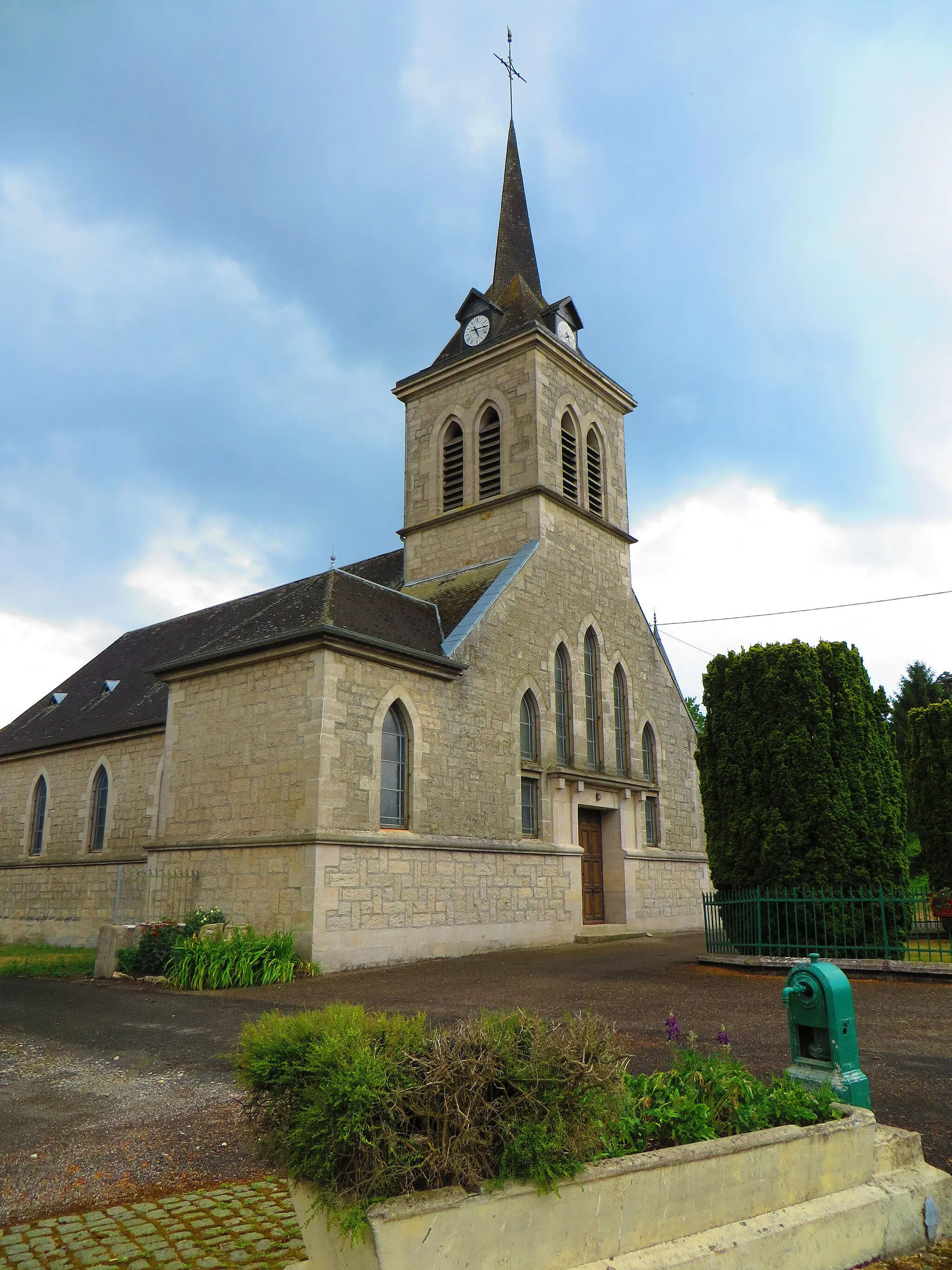 Photo showing: Avocourt Église Saint-Blaise