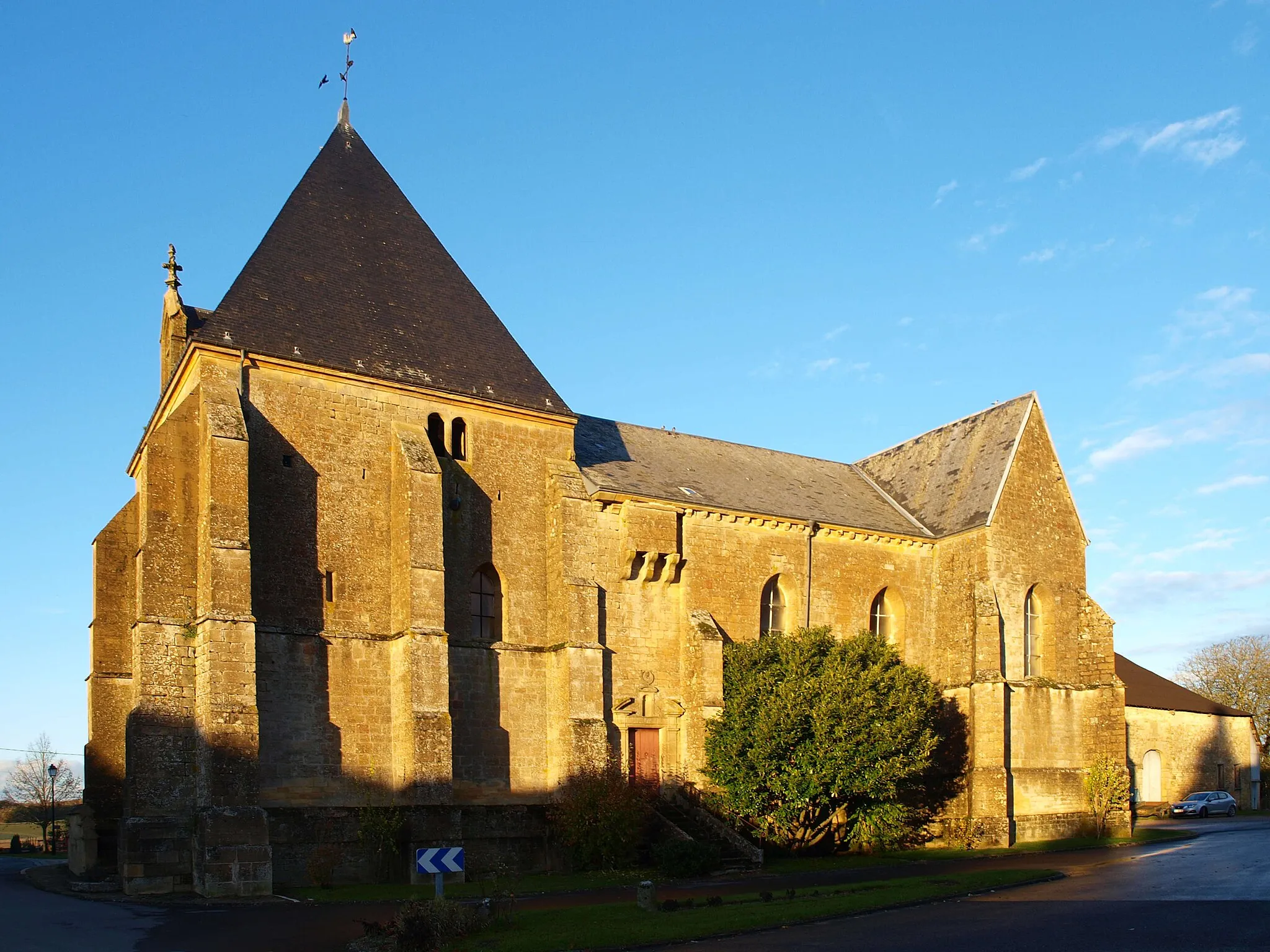 Photo showing: Brieulles-sur-Bar (Ardennes, France) ; église