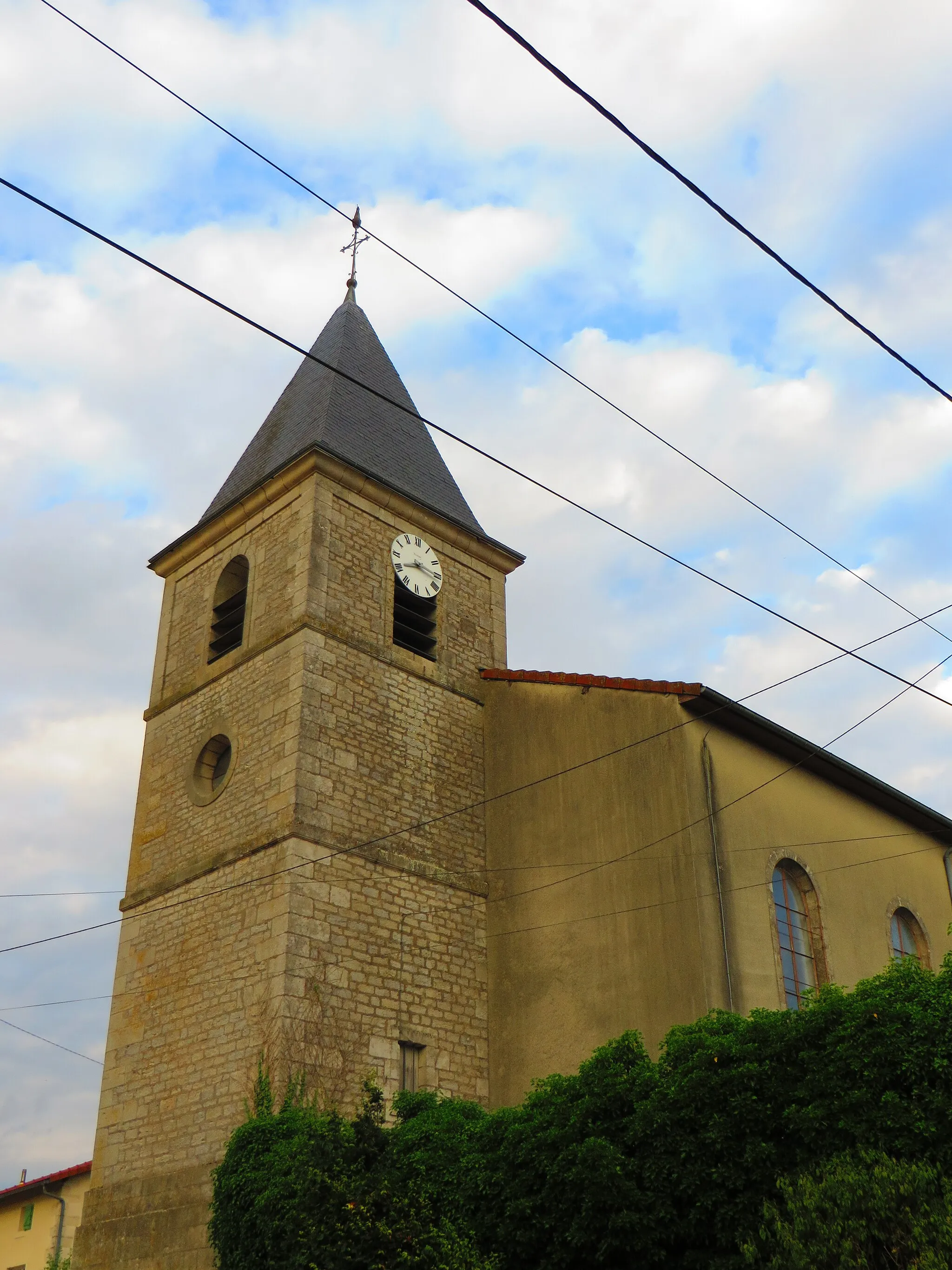 Photo showing: Dombasle-en-Argonne Église Saint-Basle