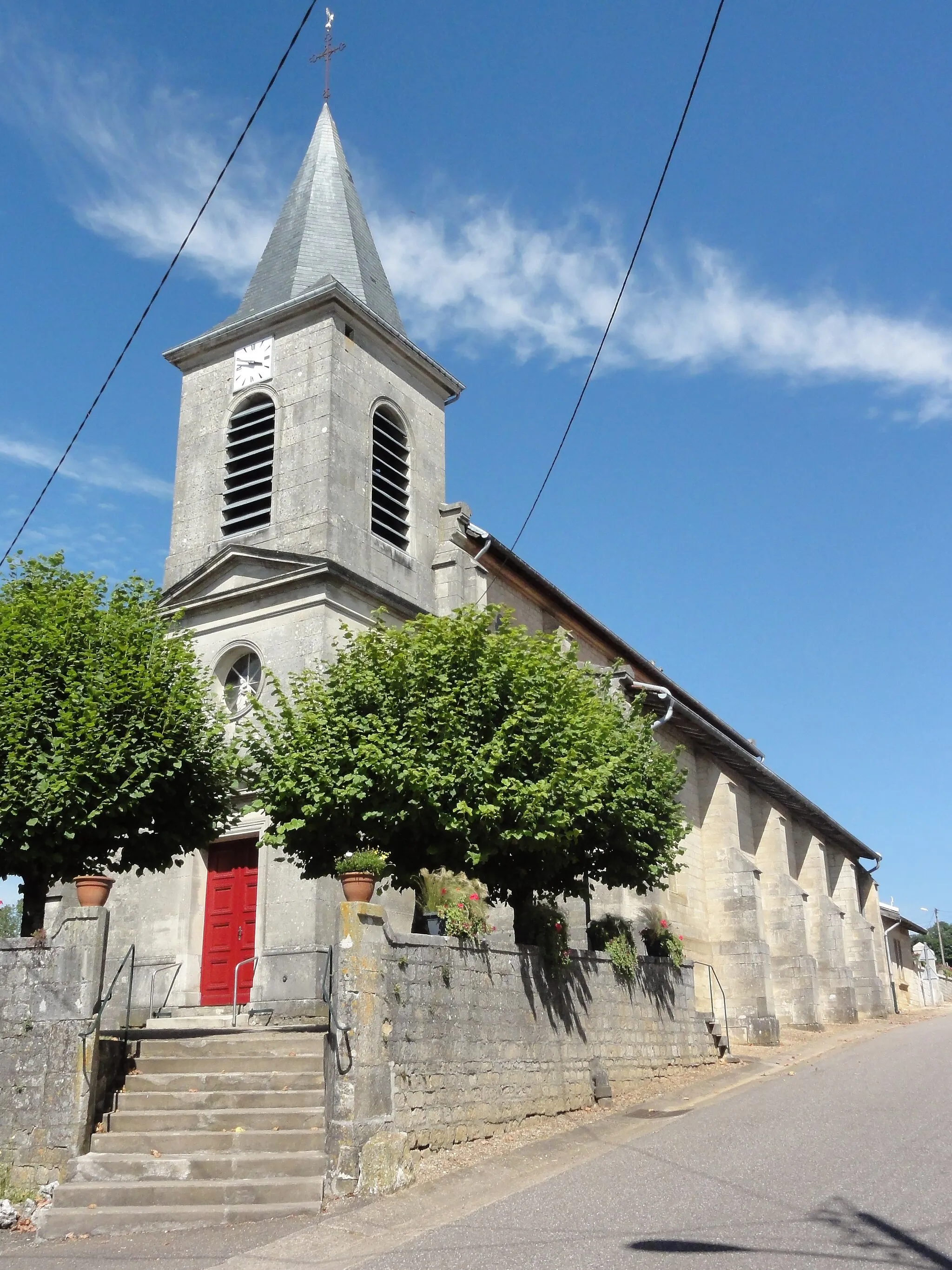 Photo showing: Le Bouchon-sur-Saulx (Meuse) église