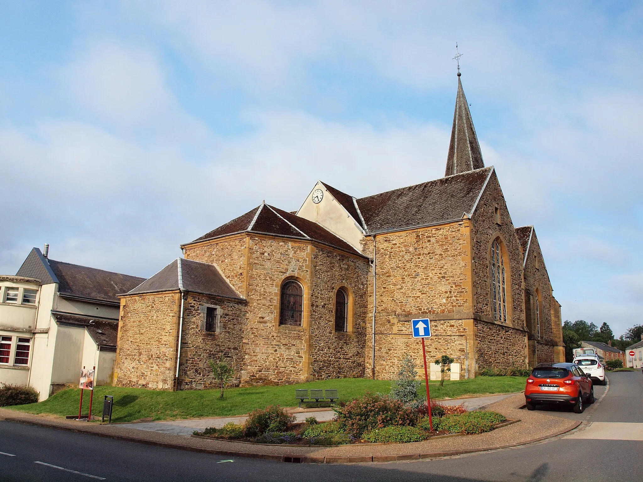 Photo showing: Église Saint-Remy des Mazures (Ardennes, France)
