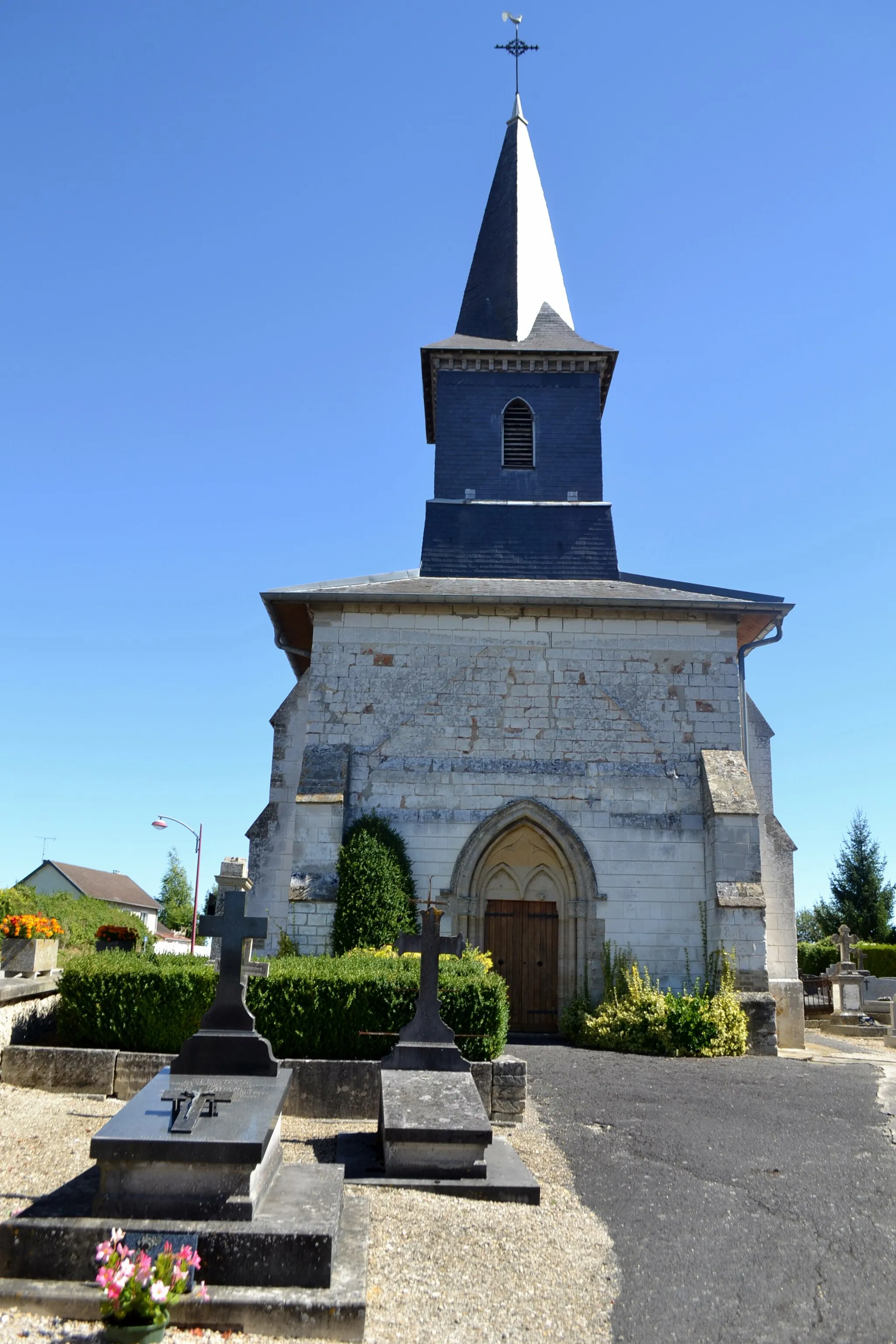 Photo showing: Eglise de Saint-Jean-sur-Moivre (51).