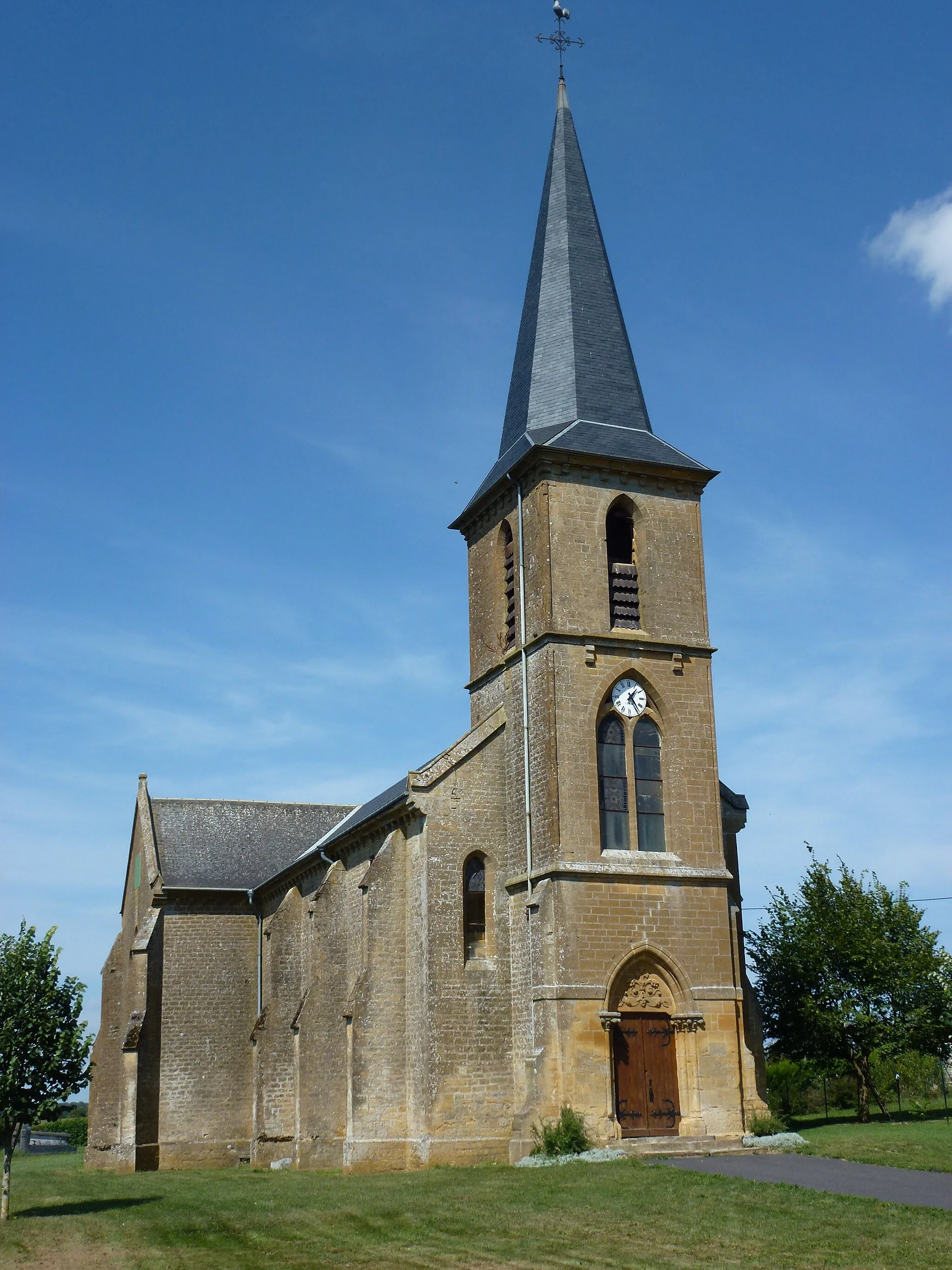 Photo showing: Villers-le-Tilleul (Ardennes) église