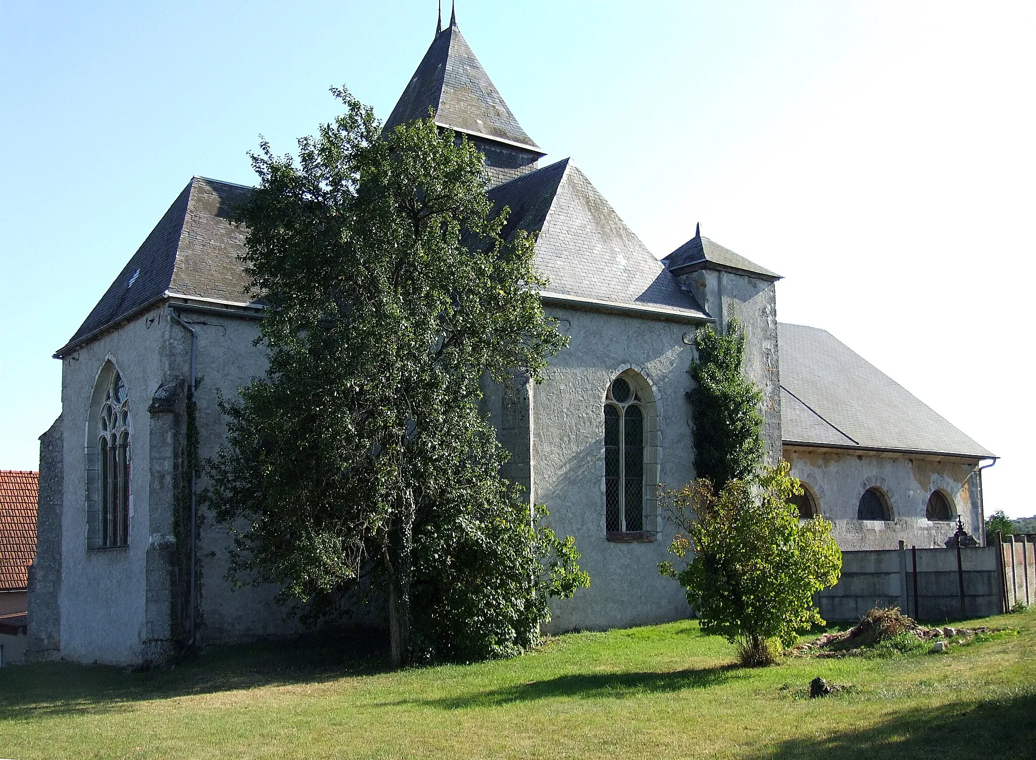 Photo showing: The church in Soulières (France, Marne)