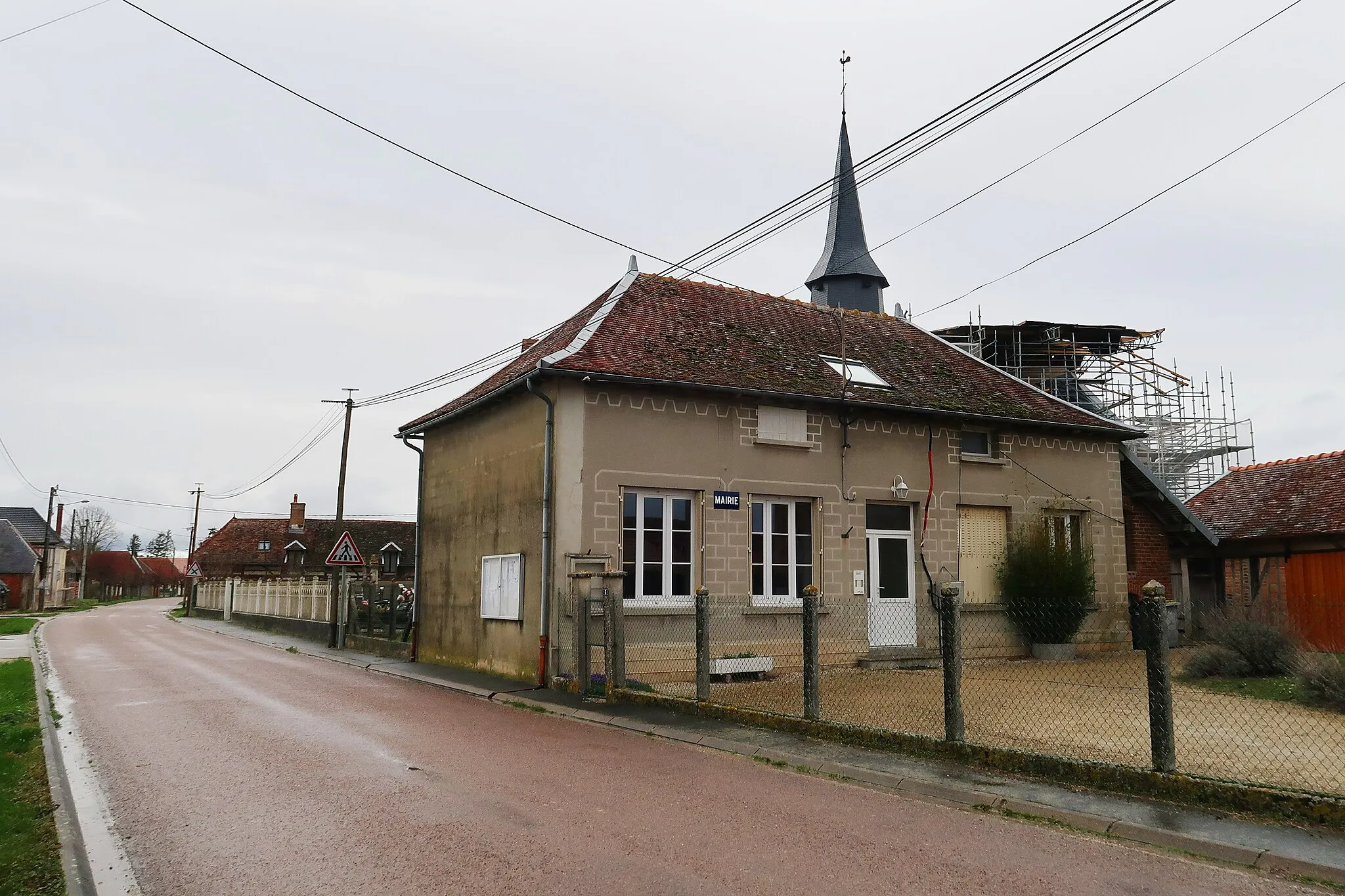 Photo showing: Mesnil-Lettre, mairie