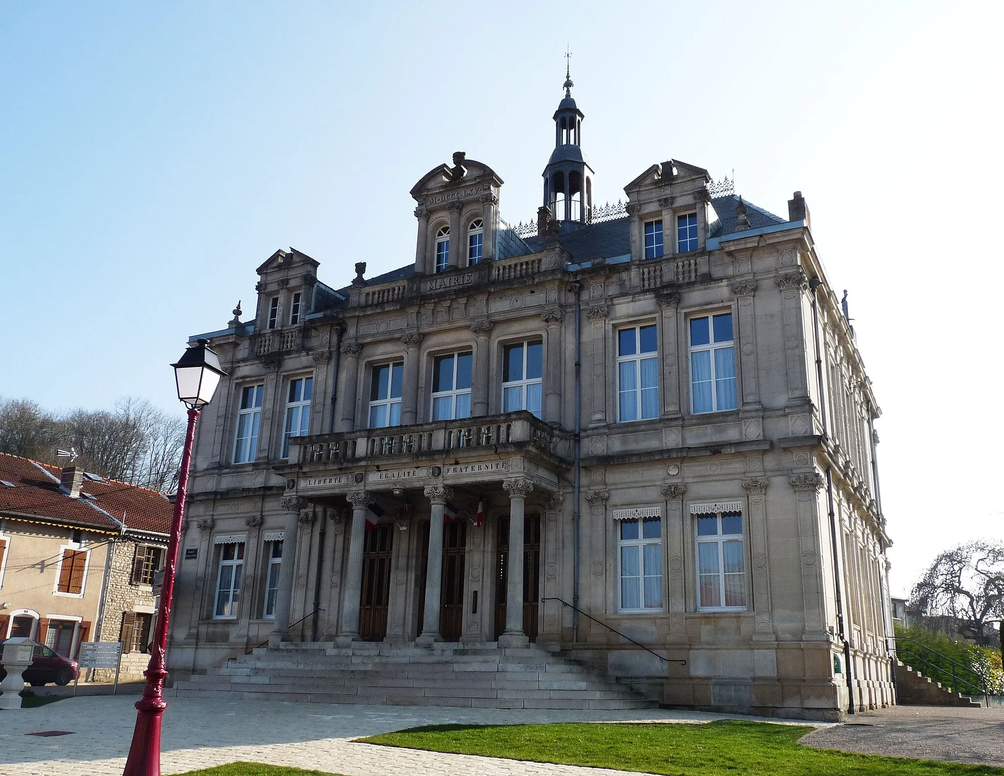 Photo showing: Mairie de Montiers-sur-Saulx (Meuse)