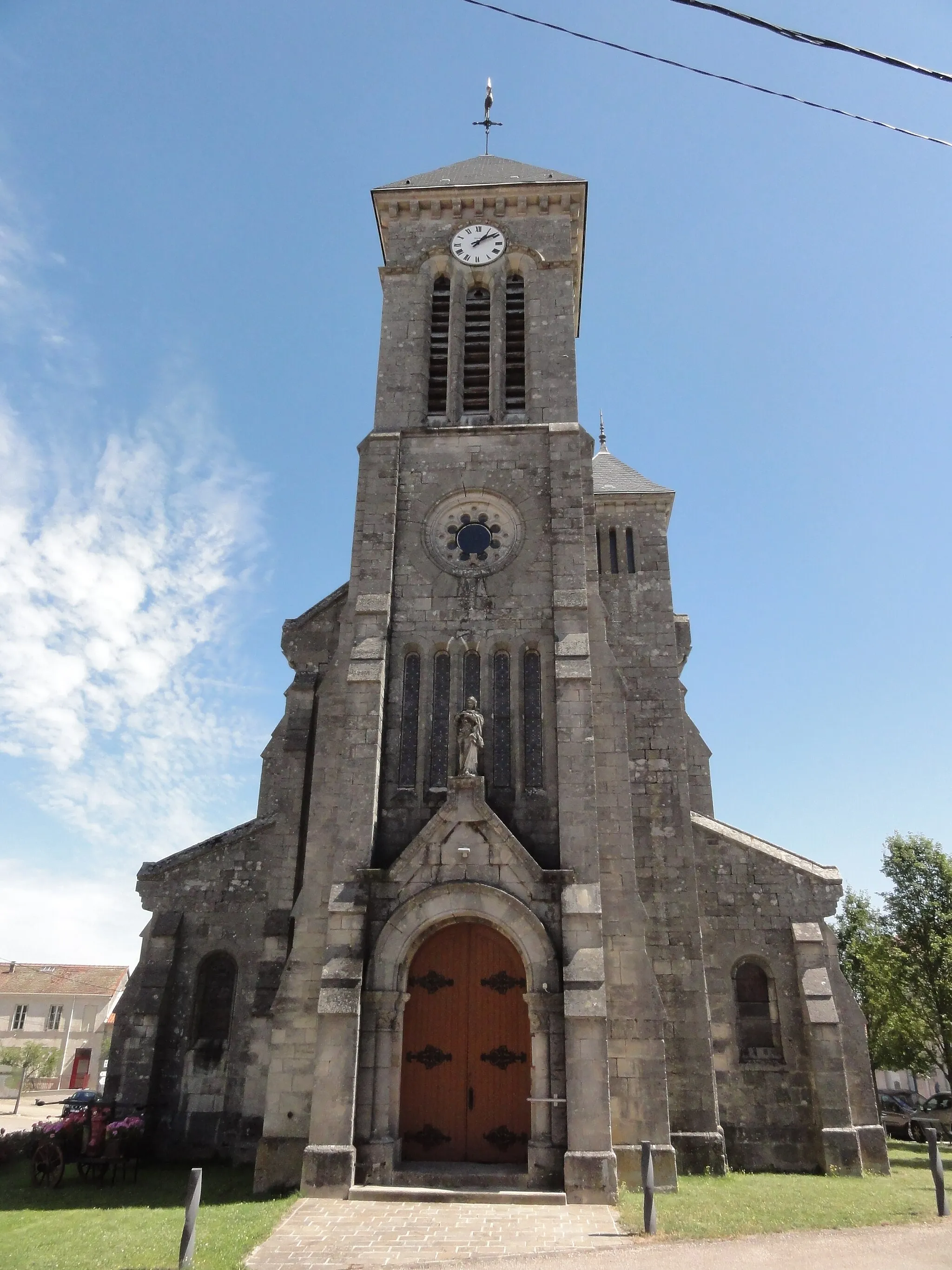 Photo showing: Juvigny-en-Perthois (Meuse) église