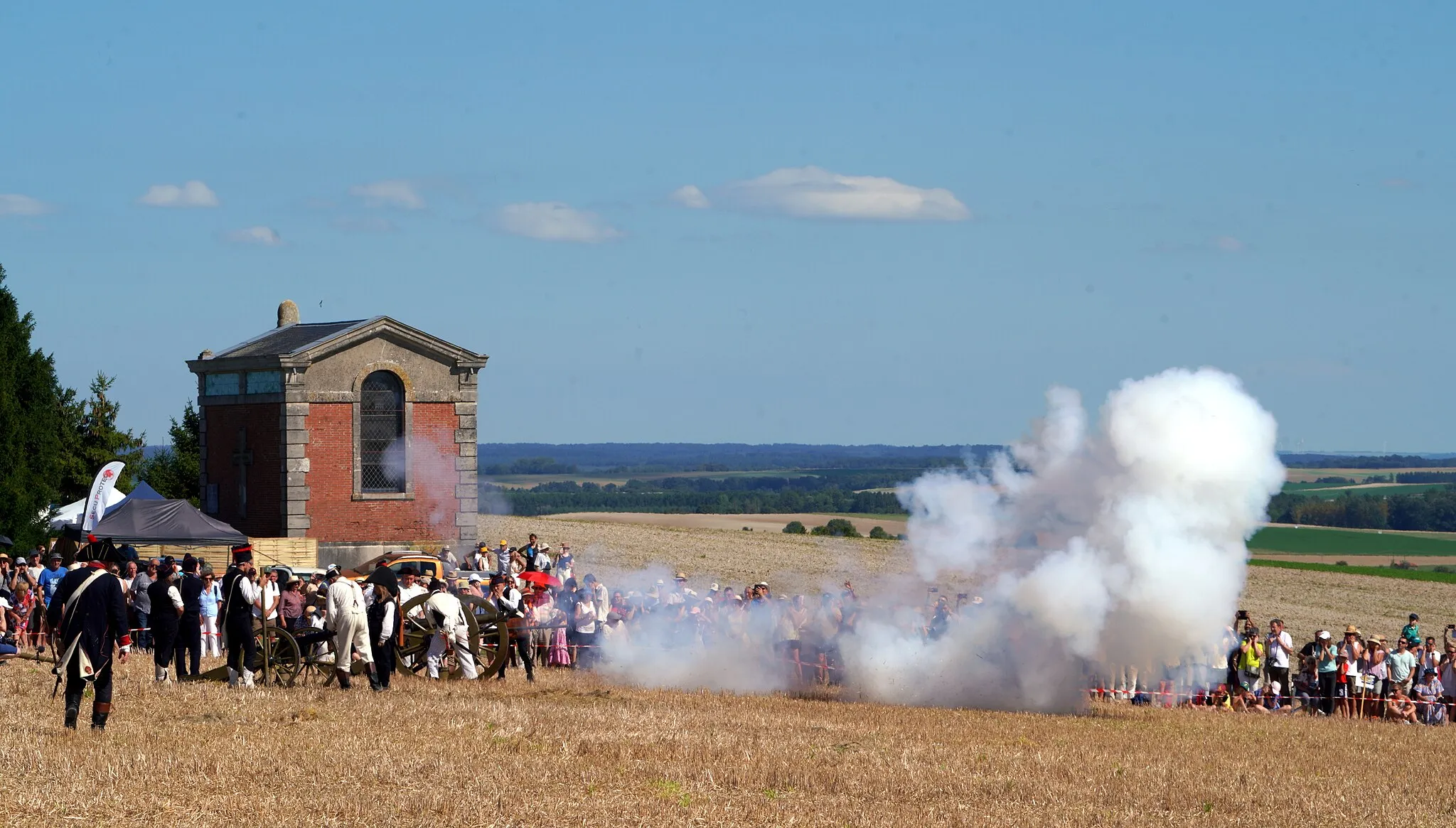 Photo showing: Commémoration de la bataille de valmy en 2023.