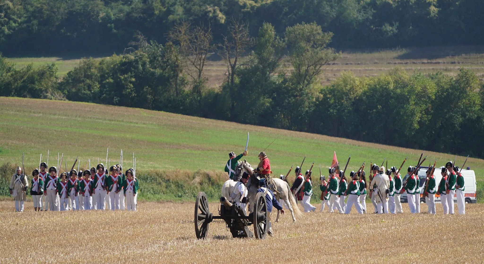 Photo showing: Commémoration de la bataille de Valmy en 2023.