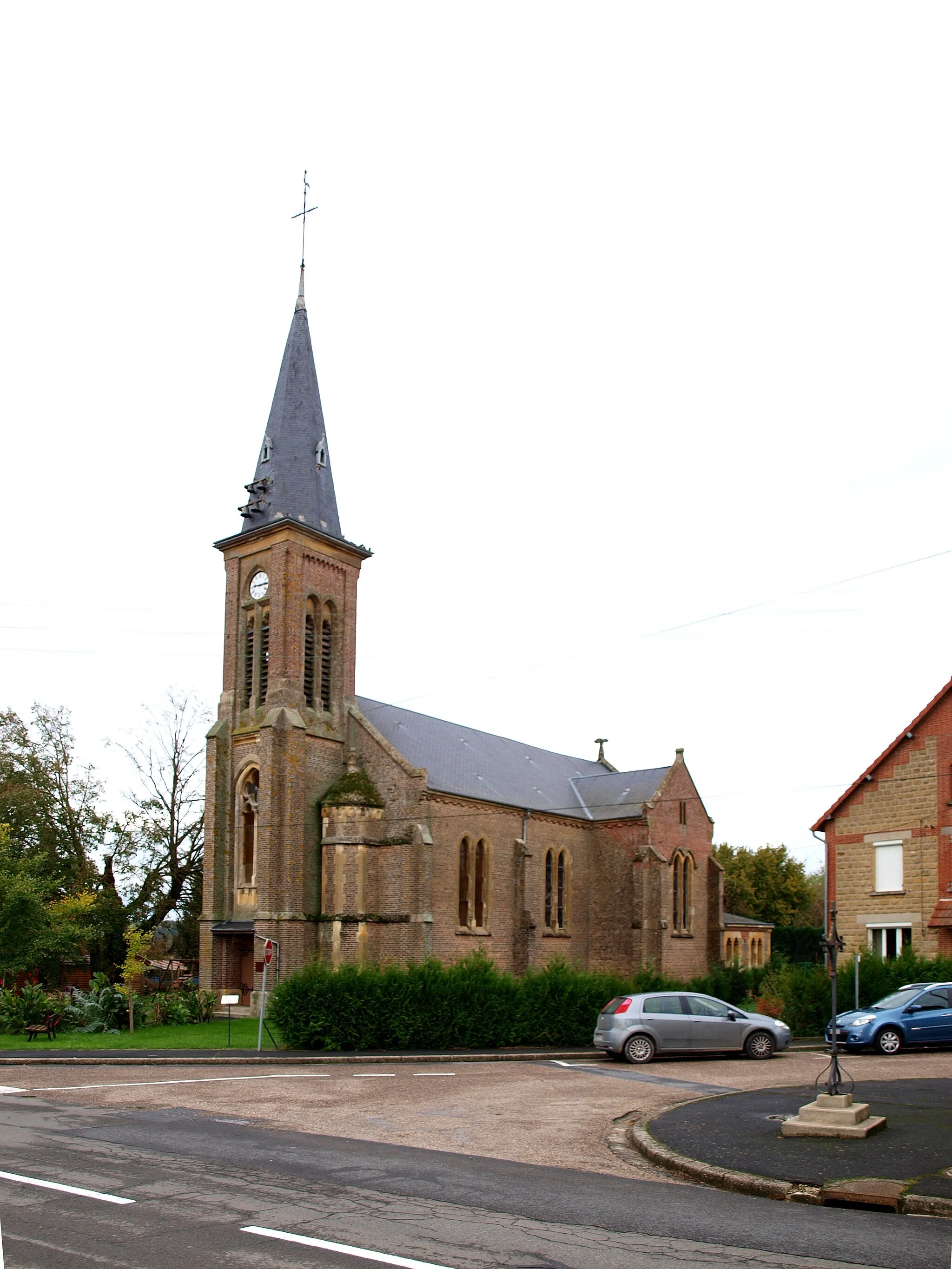Photo showing: Condé-lès-Vouziers (Vouziers, Ardennes, France) ; église