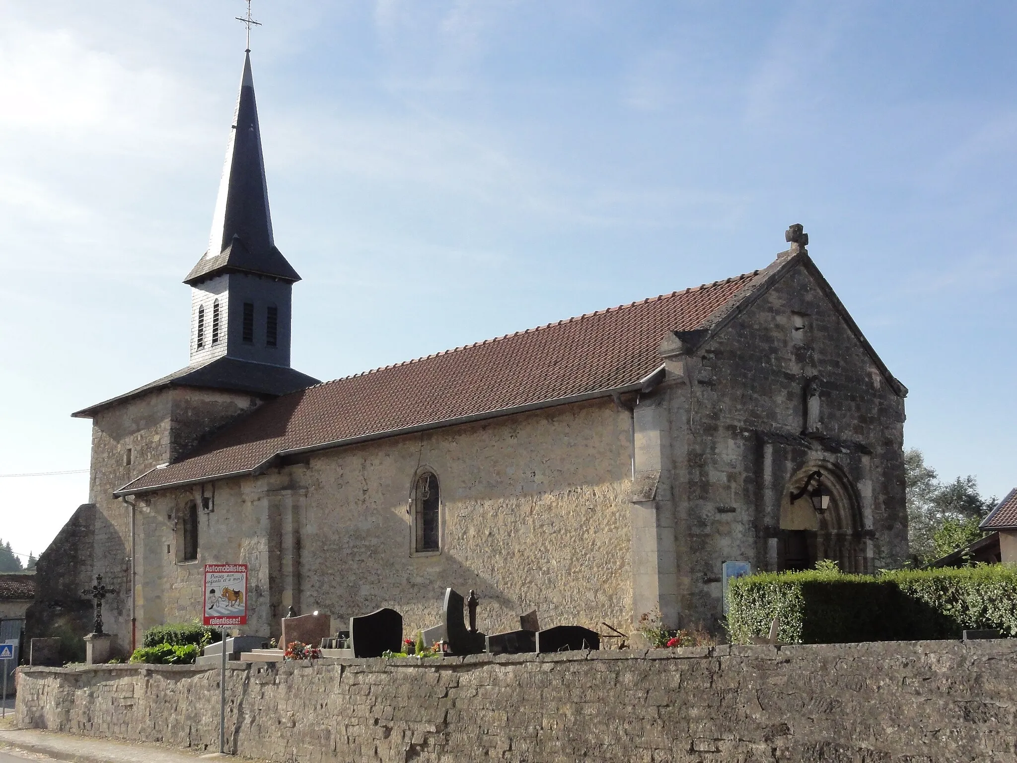 Photo showing: Baudonvilliers (Meuse) église