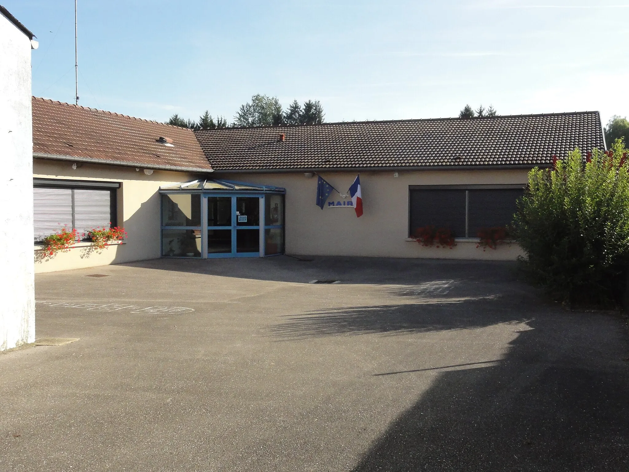 Photo showing: Baudonvilliers (Meuse) mairie