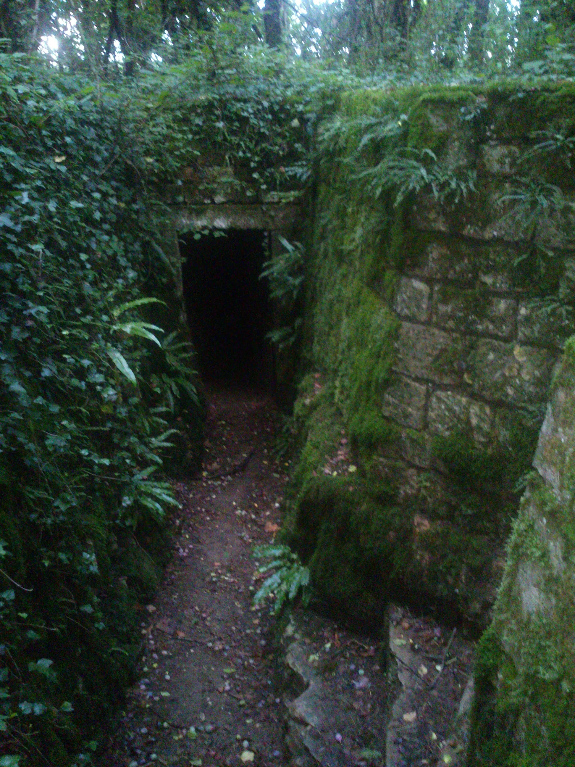 Photo showing: Aqueduc romain sur la montagne du Châtelet (restes).