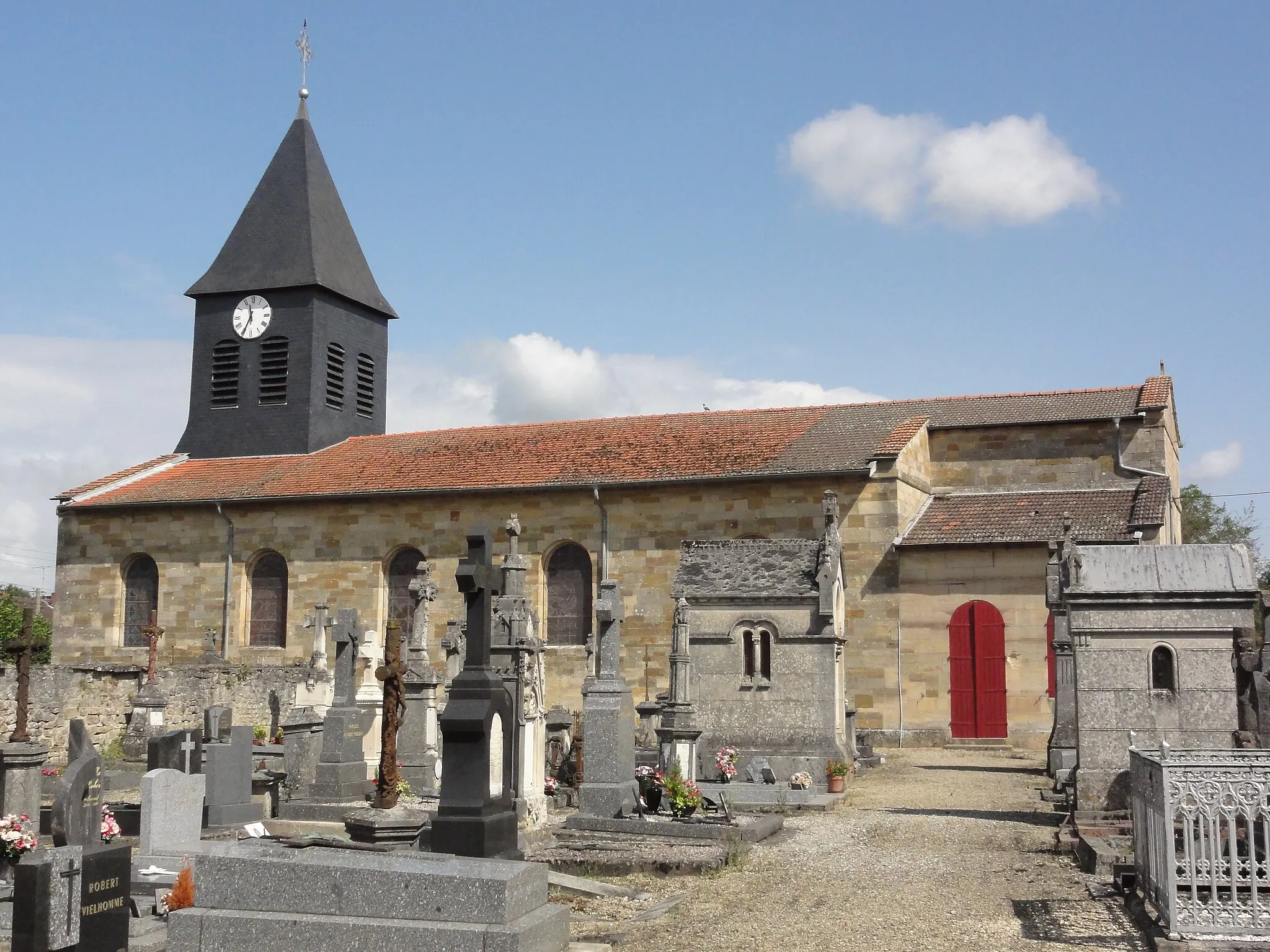 Photo showing: Robert-Espagne (Meuse) église