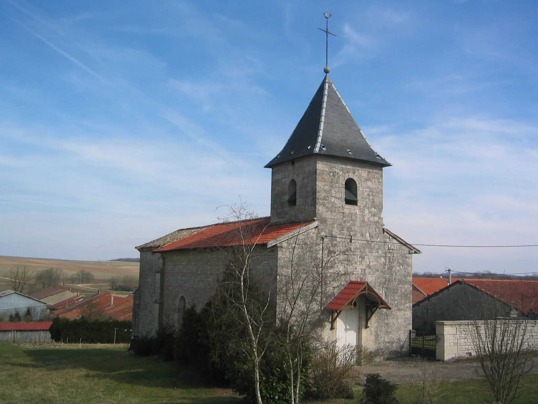 Photo showing: Eglise de Gillaumé (Haute-Marne) avant restauration