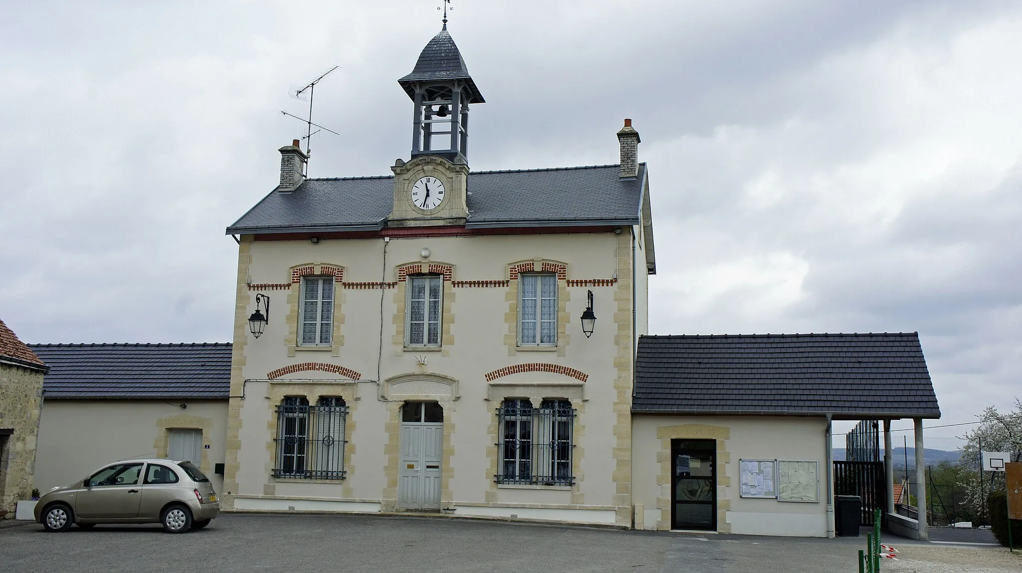 Photo showing: Mairie à Branscourt.