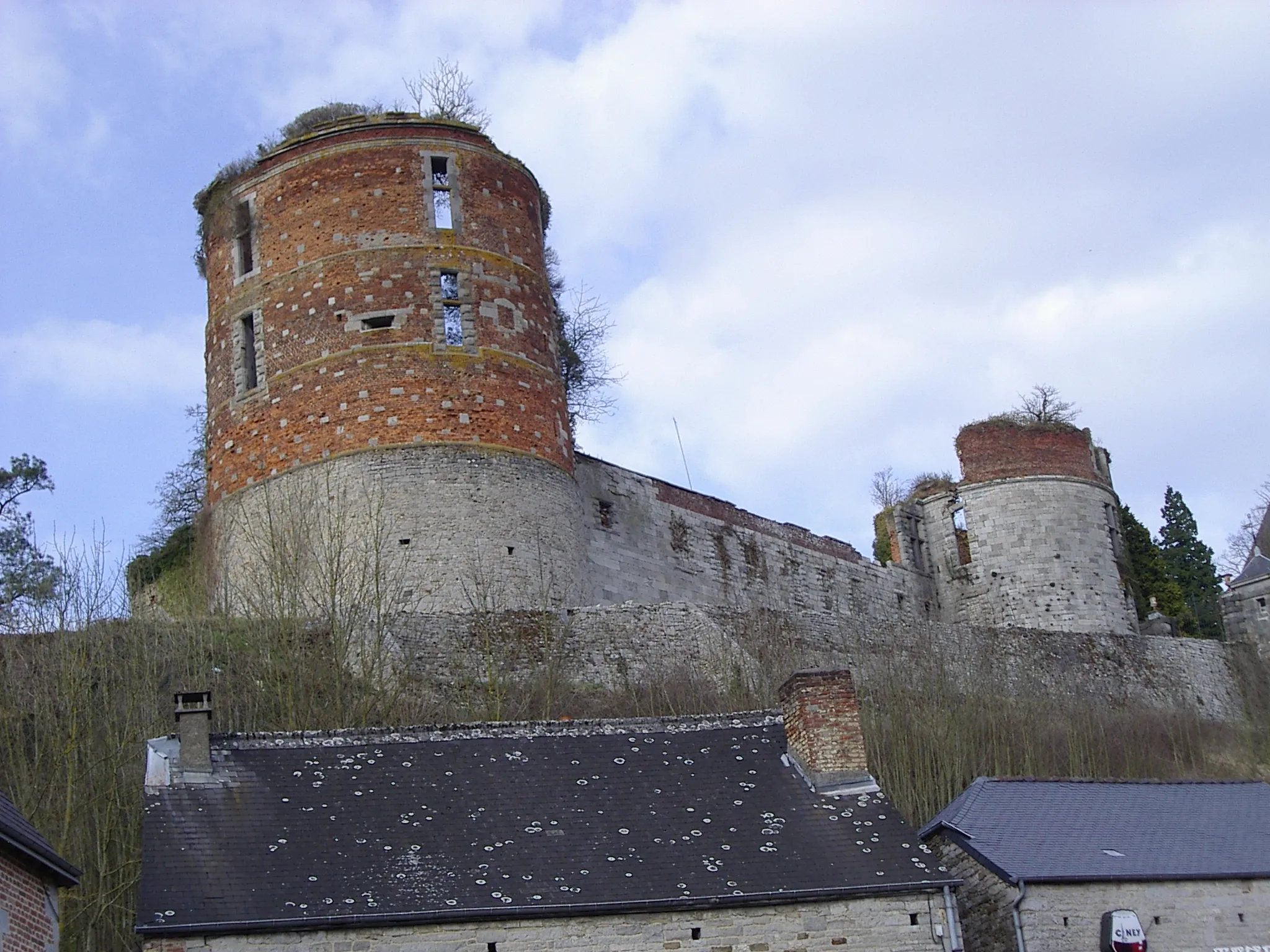 Photo showing: Hierges Castle