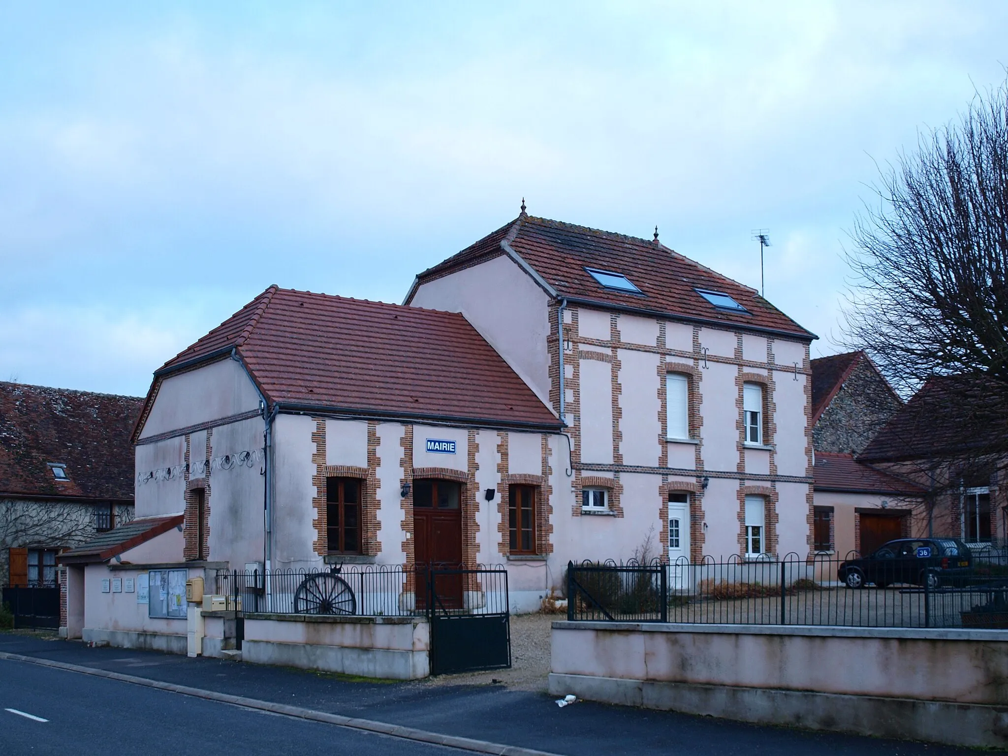 Photo showing: Champguyon (Marne, France) ; mairie.