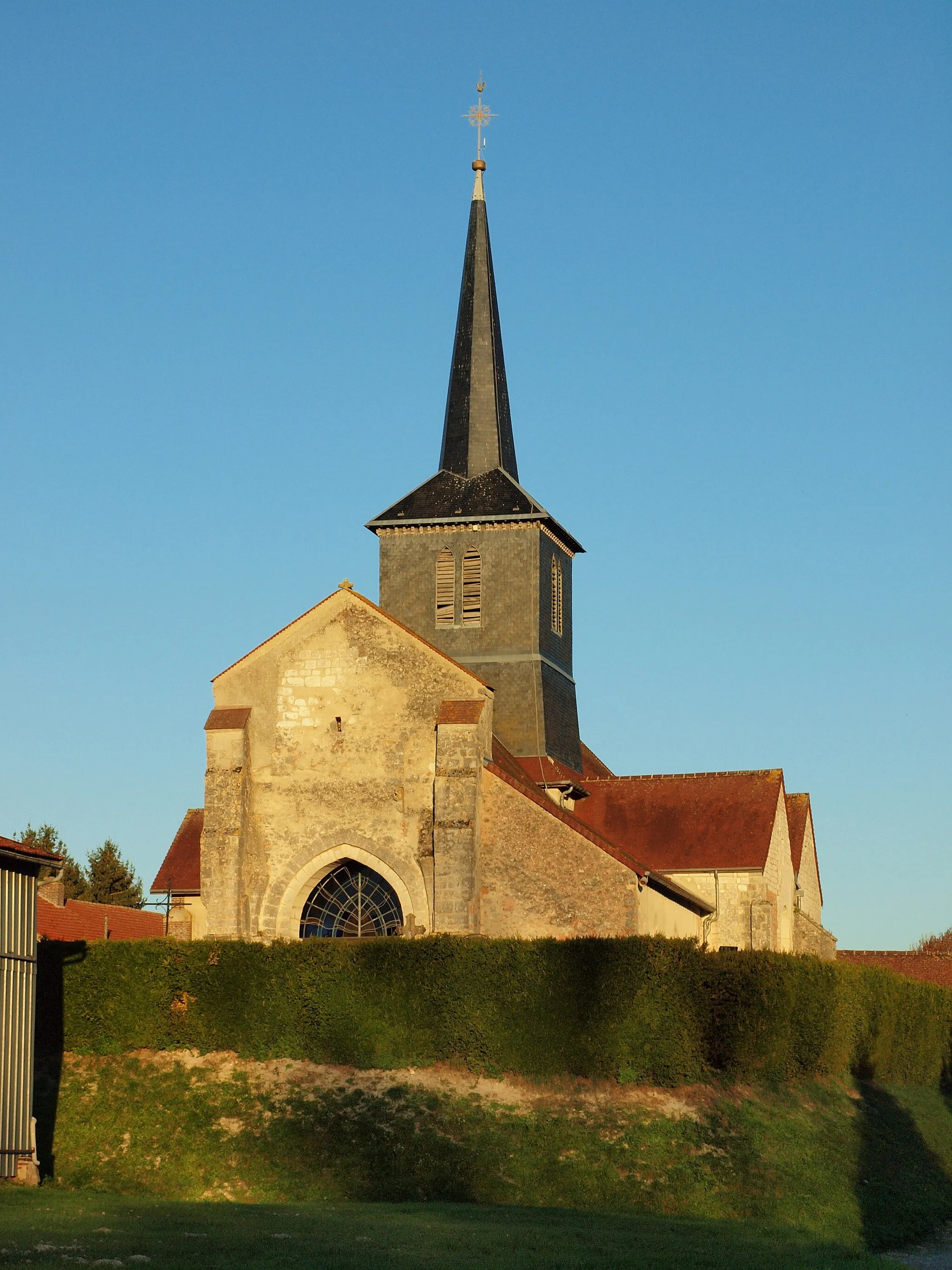 Photo showing: Clamanges (Marne, France) ; l'église