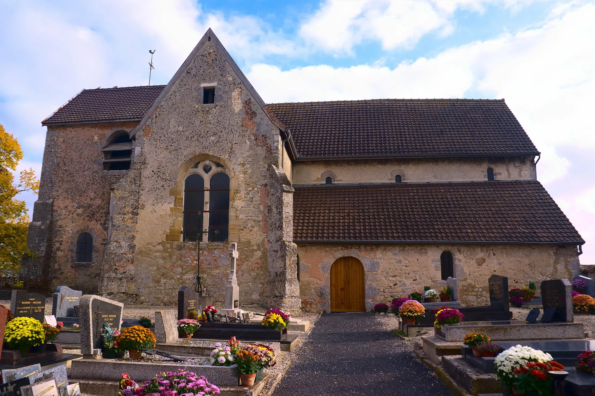Photo showing: L'église de Trécon (Marne, France)
