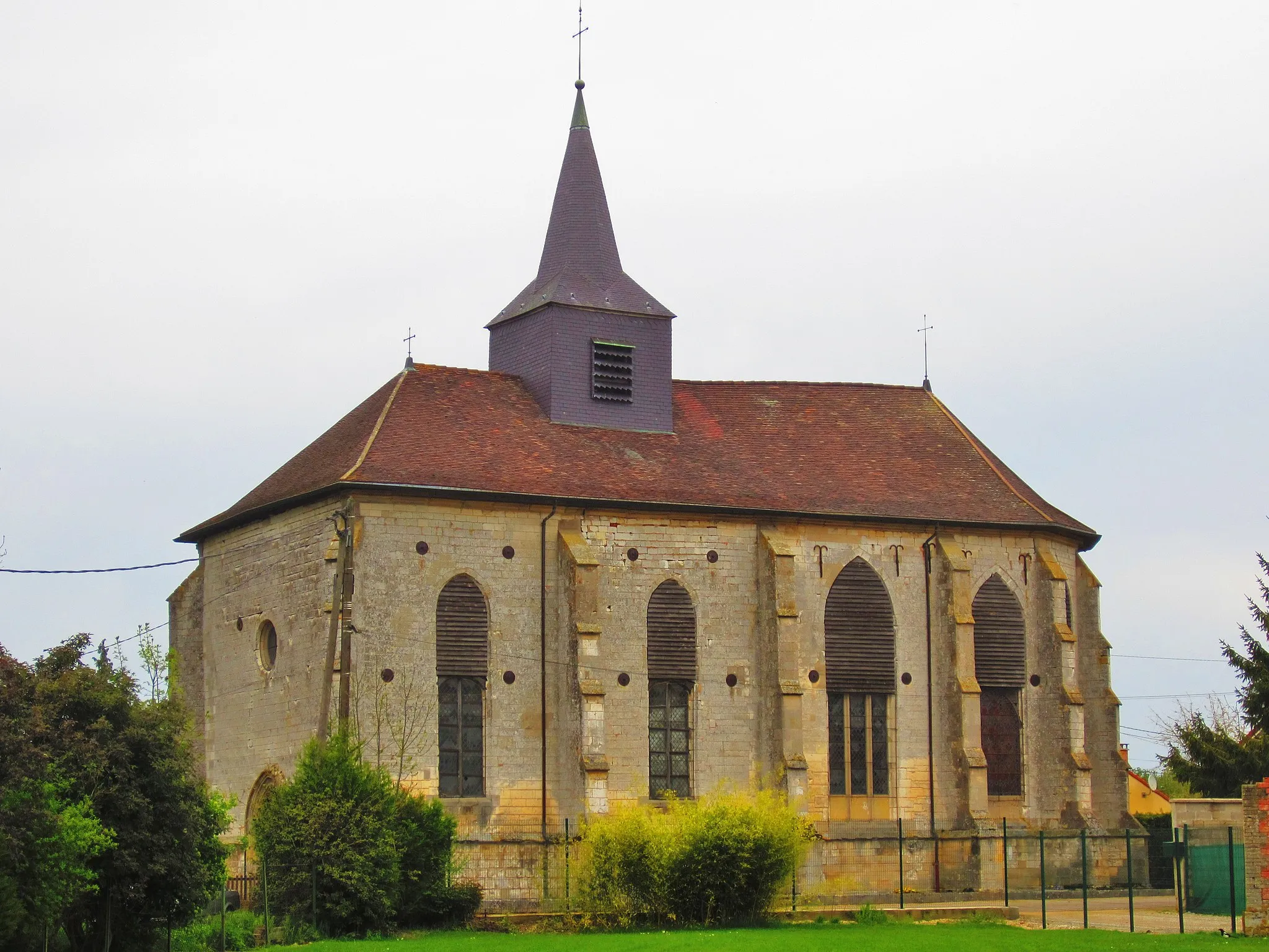 Photo showing: Vauclerc church