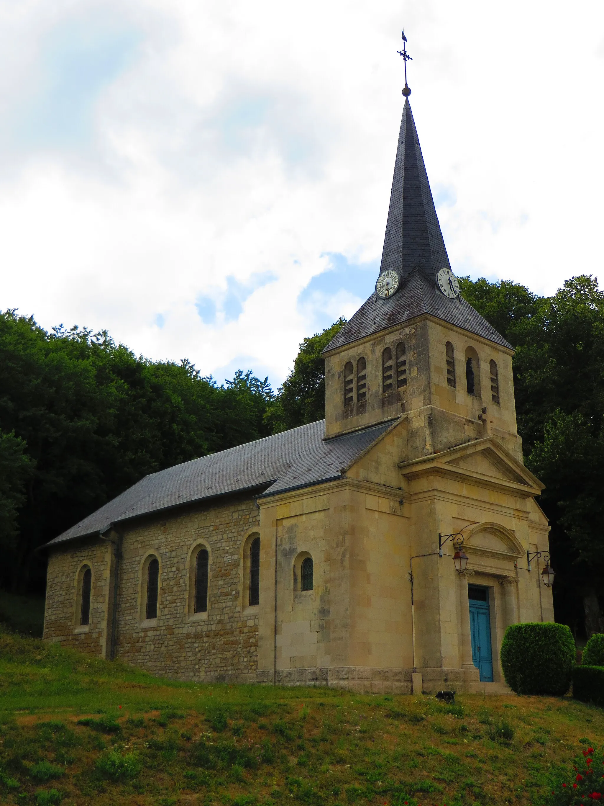 Photo showing: Vauquois L'église de l'Immaculée-Conception