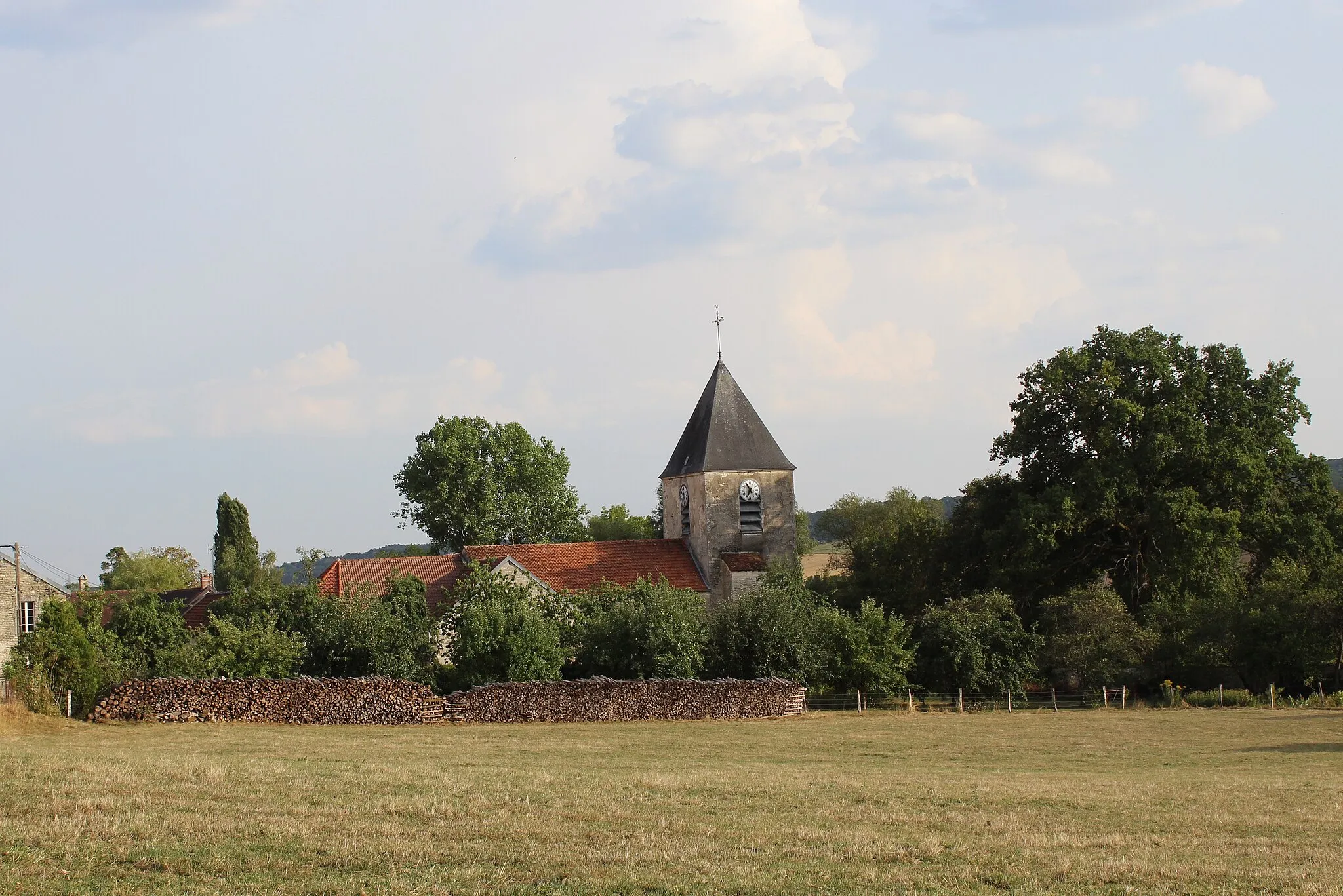 Photo showing: L'église de Saint-Martin-sur-la-Renne