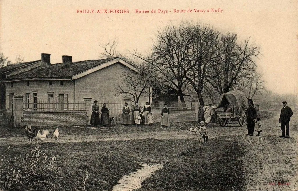 Photo showing: Vue du village vers 1911.