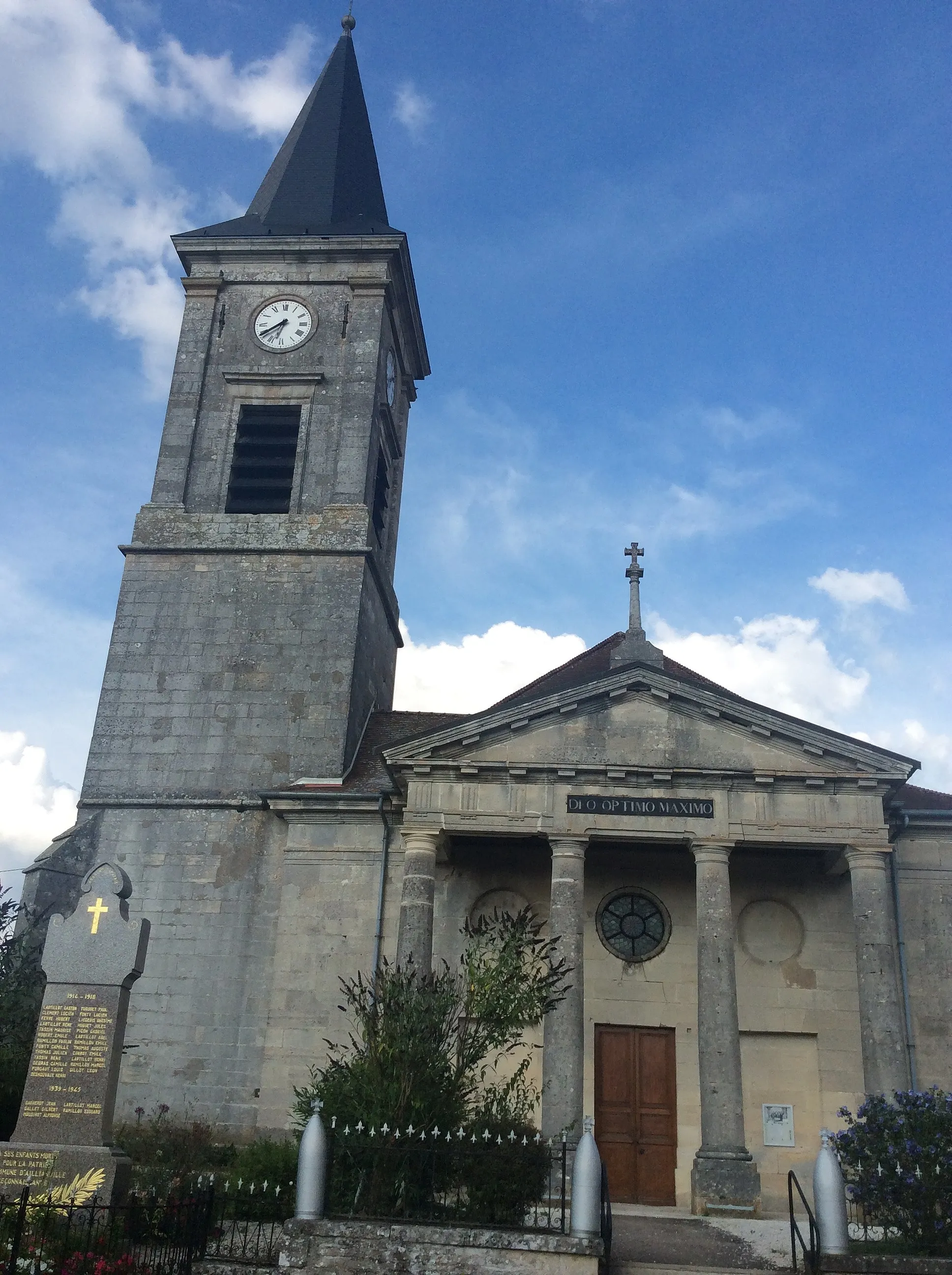 Photo showing: L'église d'Aillianville