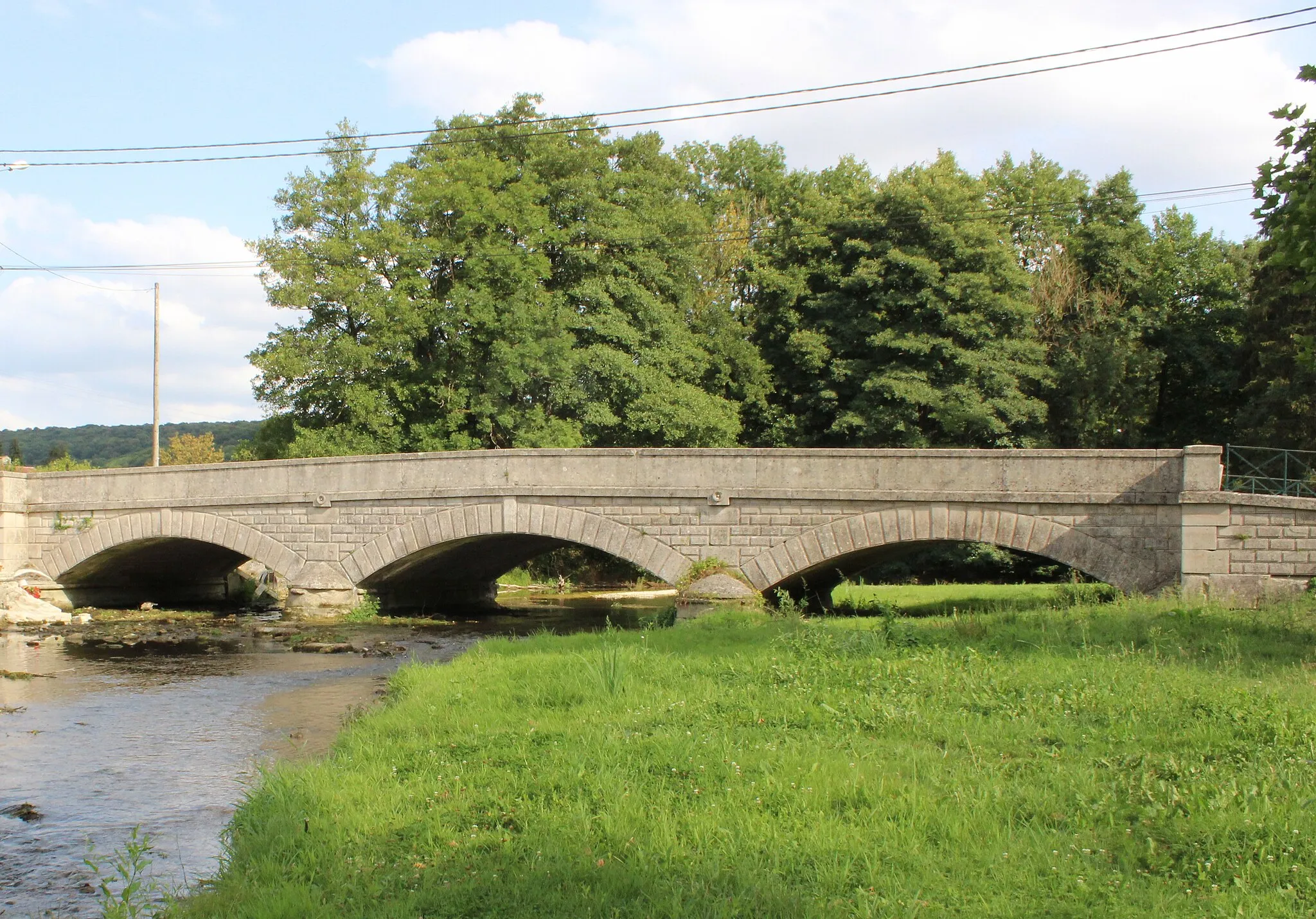 Photo showing: Le pont sur la Blaise.