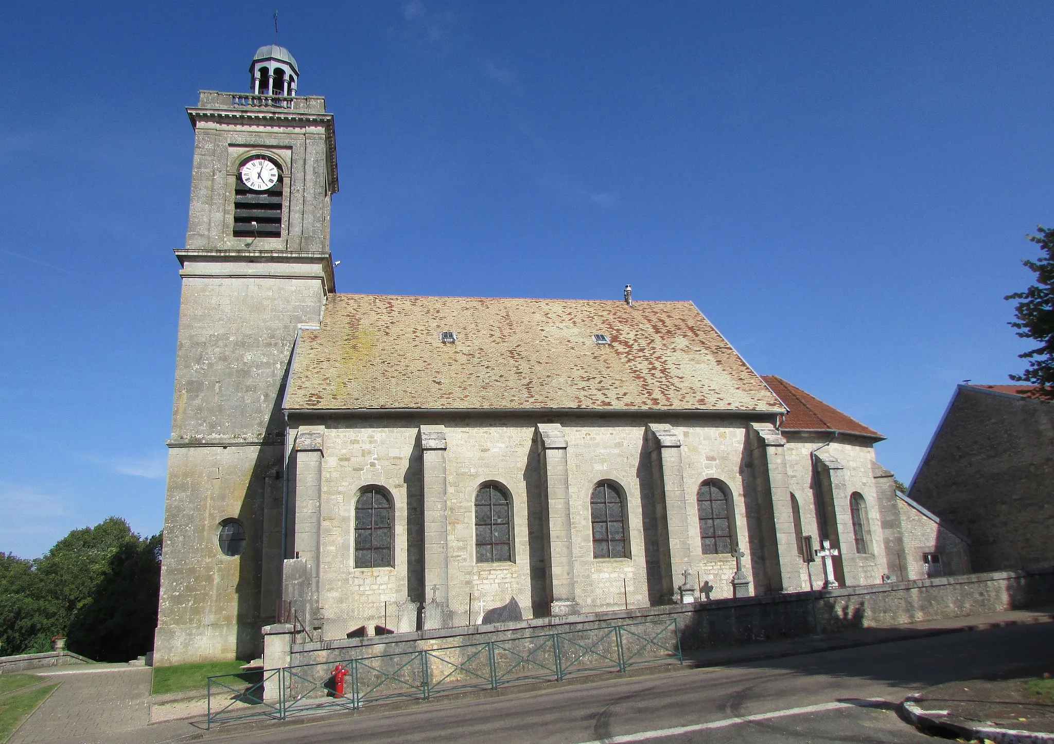 Photo showing: L'église.