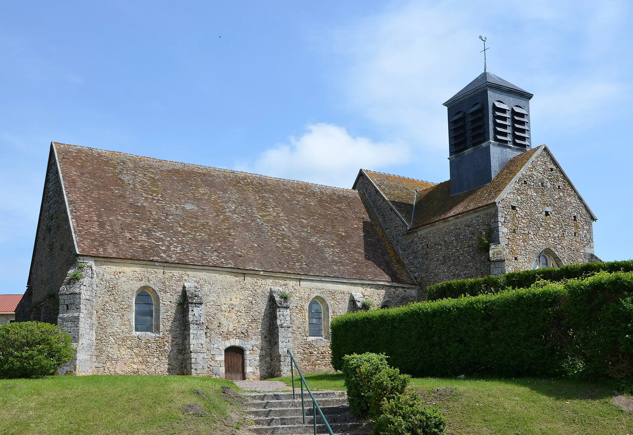 Photo showing: Eglise de Montpothier, Auble, France