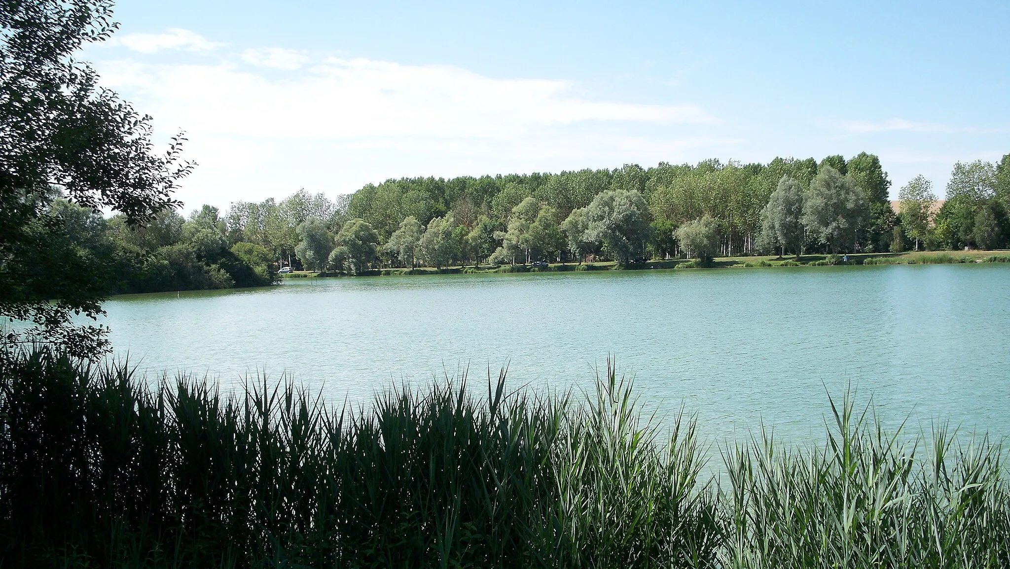 Photo showing: le lac de Paisy-Cosdon, dans l'Aube