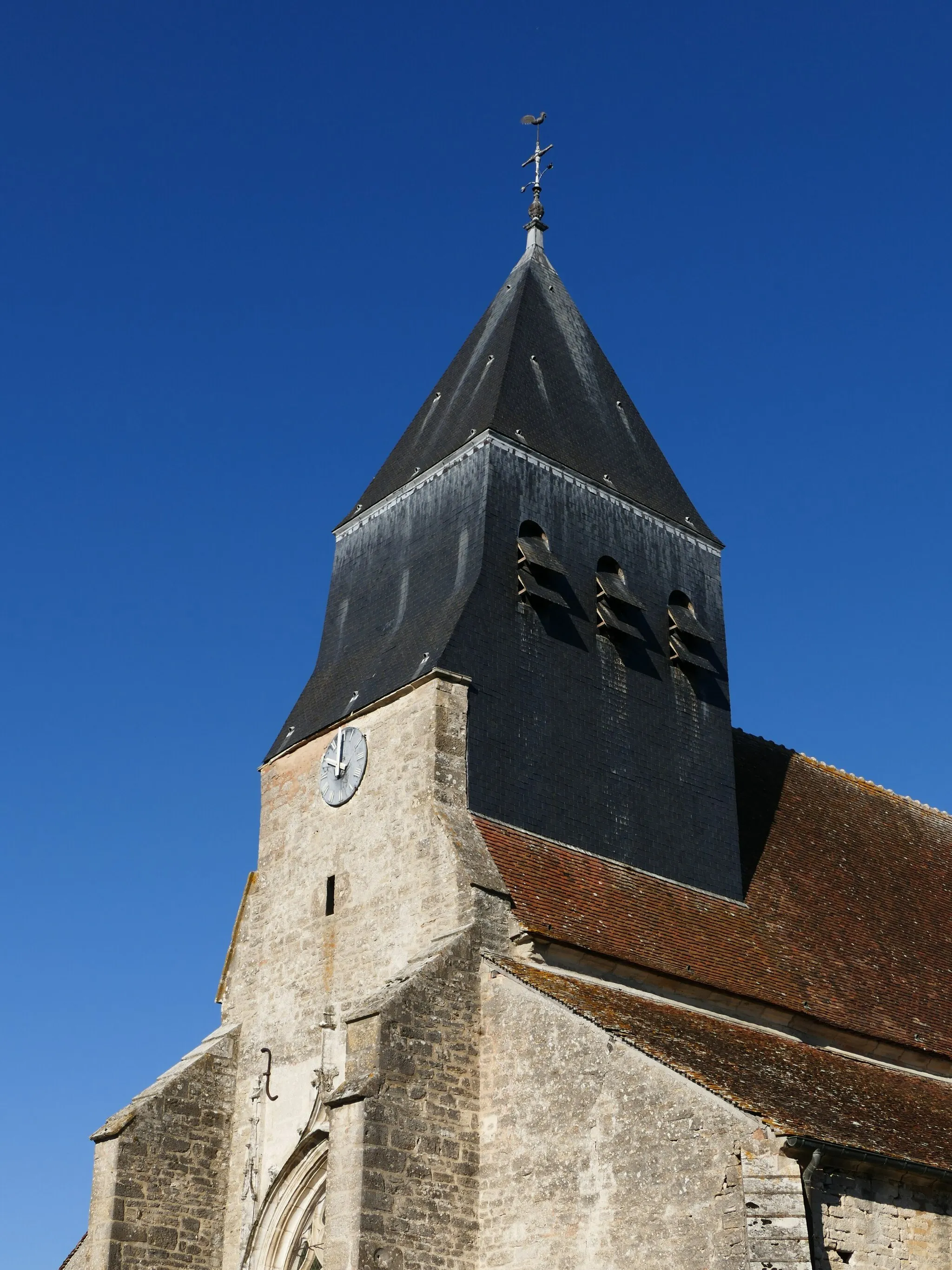 Photo showing: Saint-Denis' church in Polisot (Aube, Champagne-Ardenne, France).