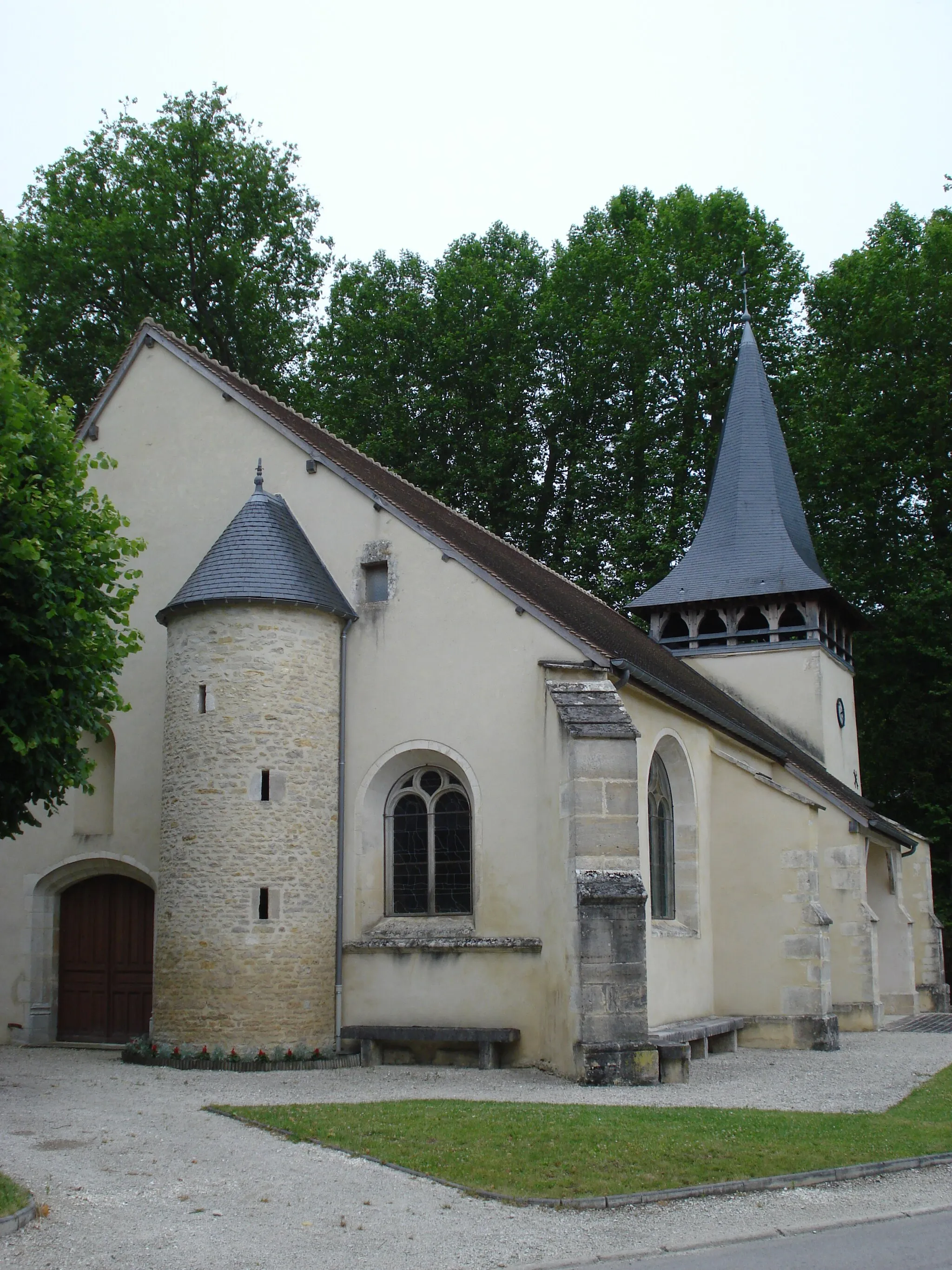 Photo showing: Polisy (Aube, Fr), church