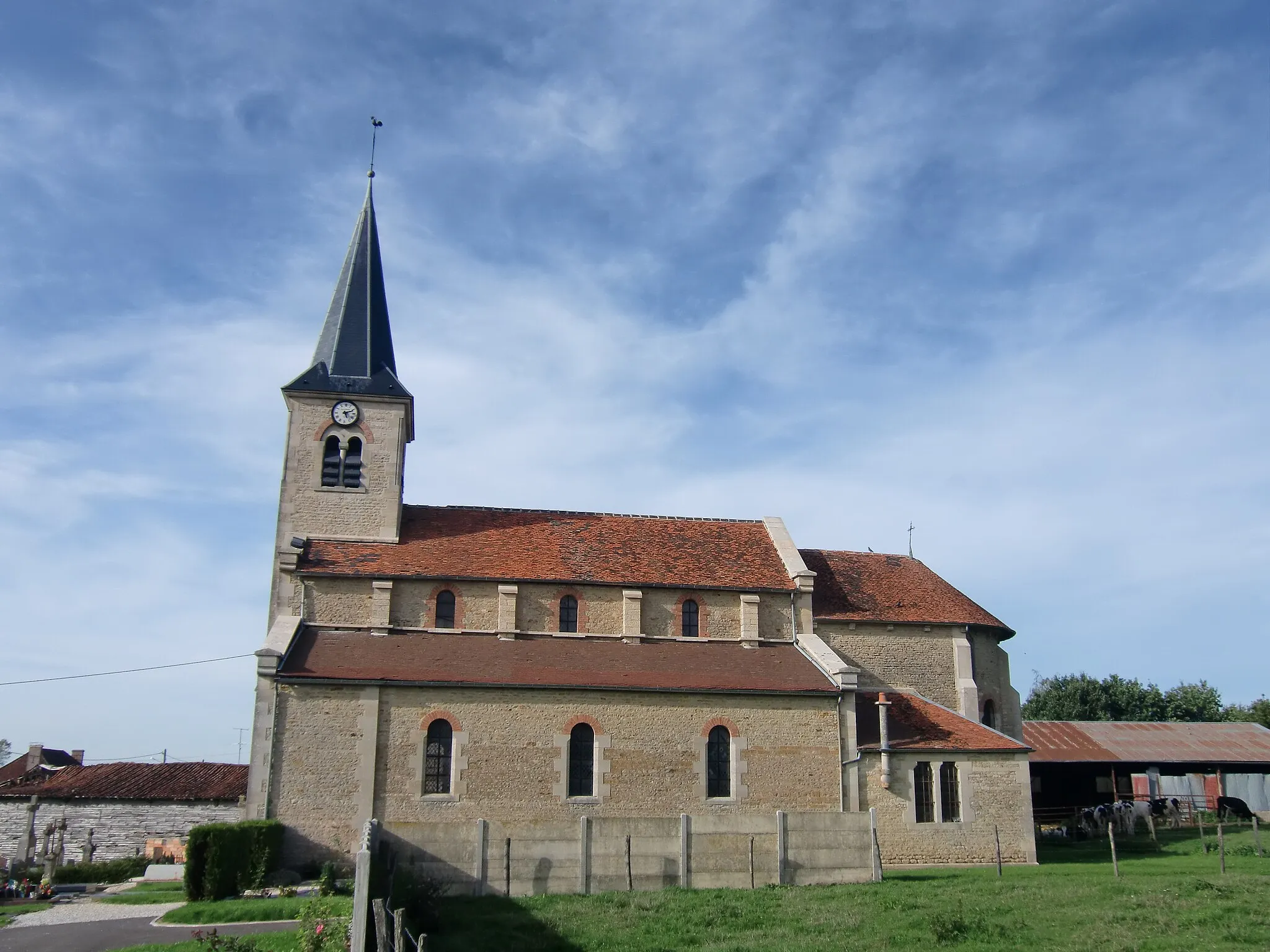 Photo showing: Eglise d'Epothémont (Aube, Champagne, France)