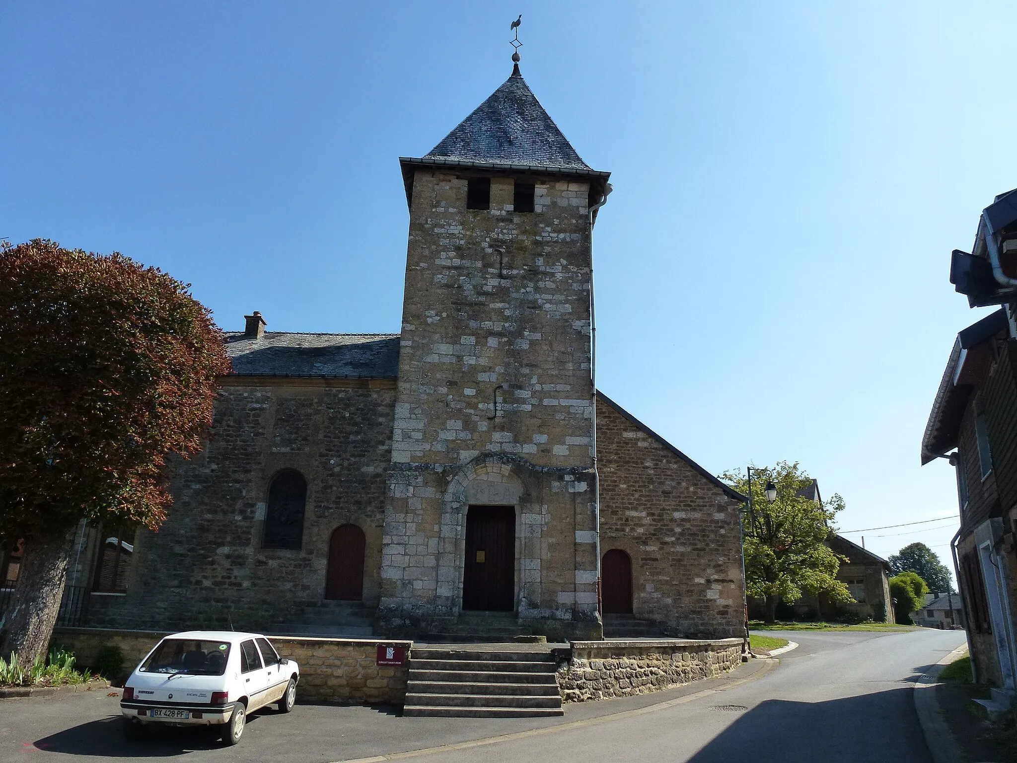 Photo showing: Baâlons (Ardennes) église, façade