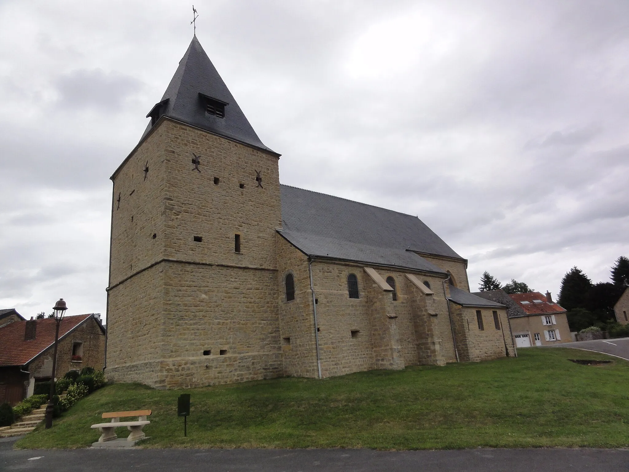 Photo showing: Église Saint-Martin de Cliron