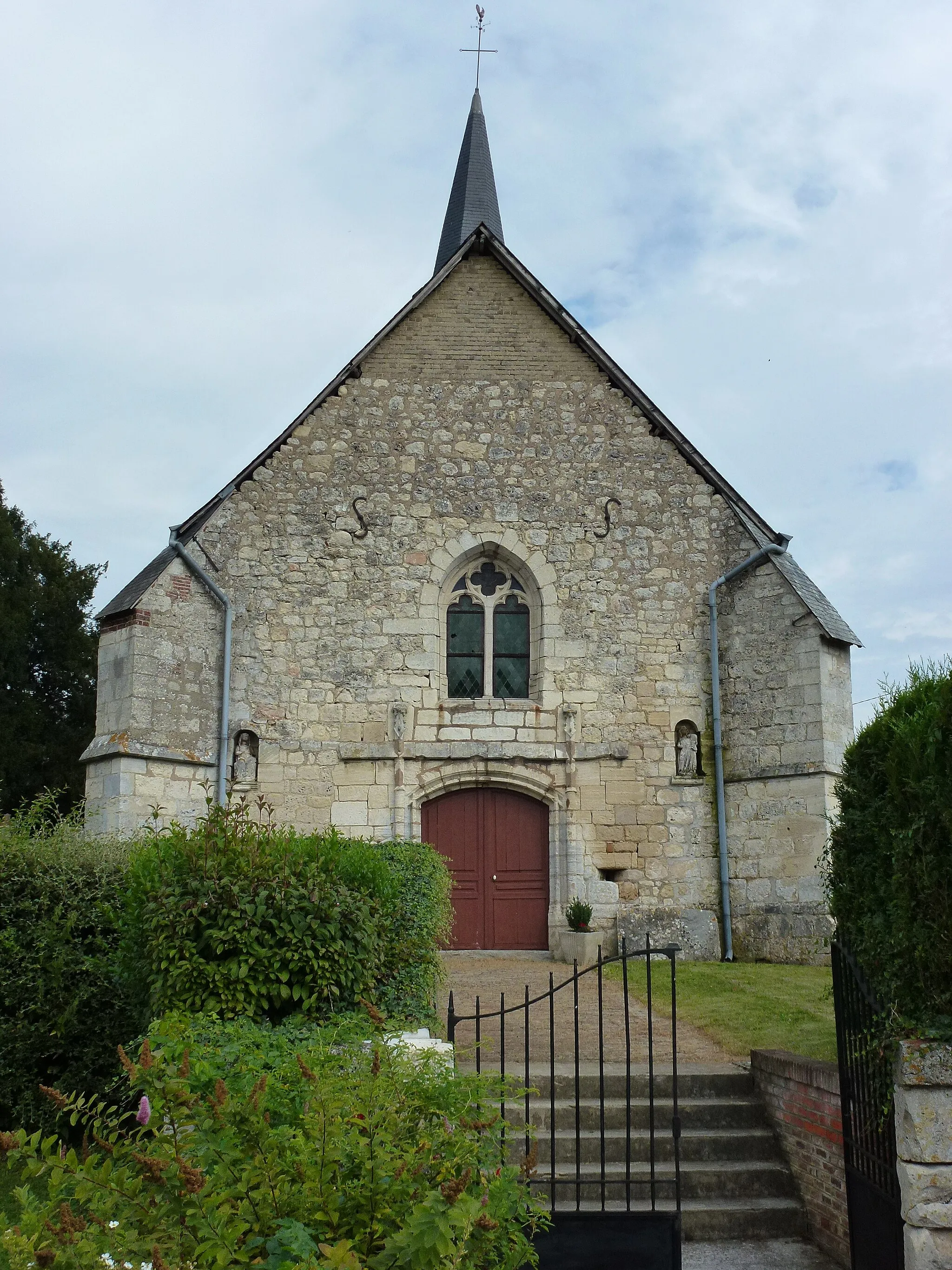Photo showing: Draize (Ardenens) Église Sainte-Anne, façade
