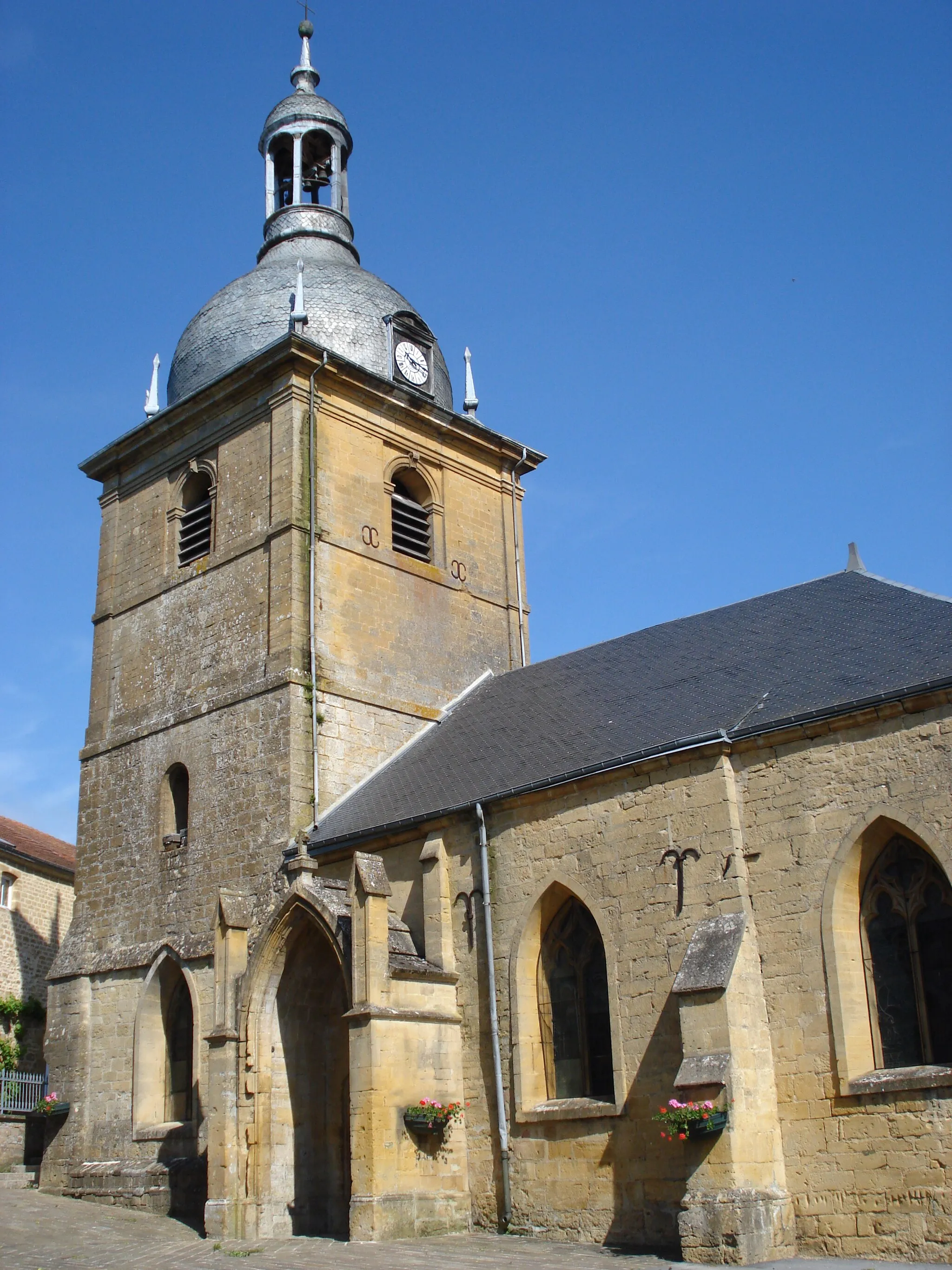 Photo showing: Hannogne-St.Martin (Ardennes, Fr) l'église.