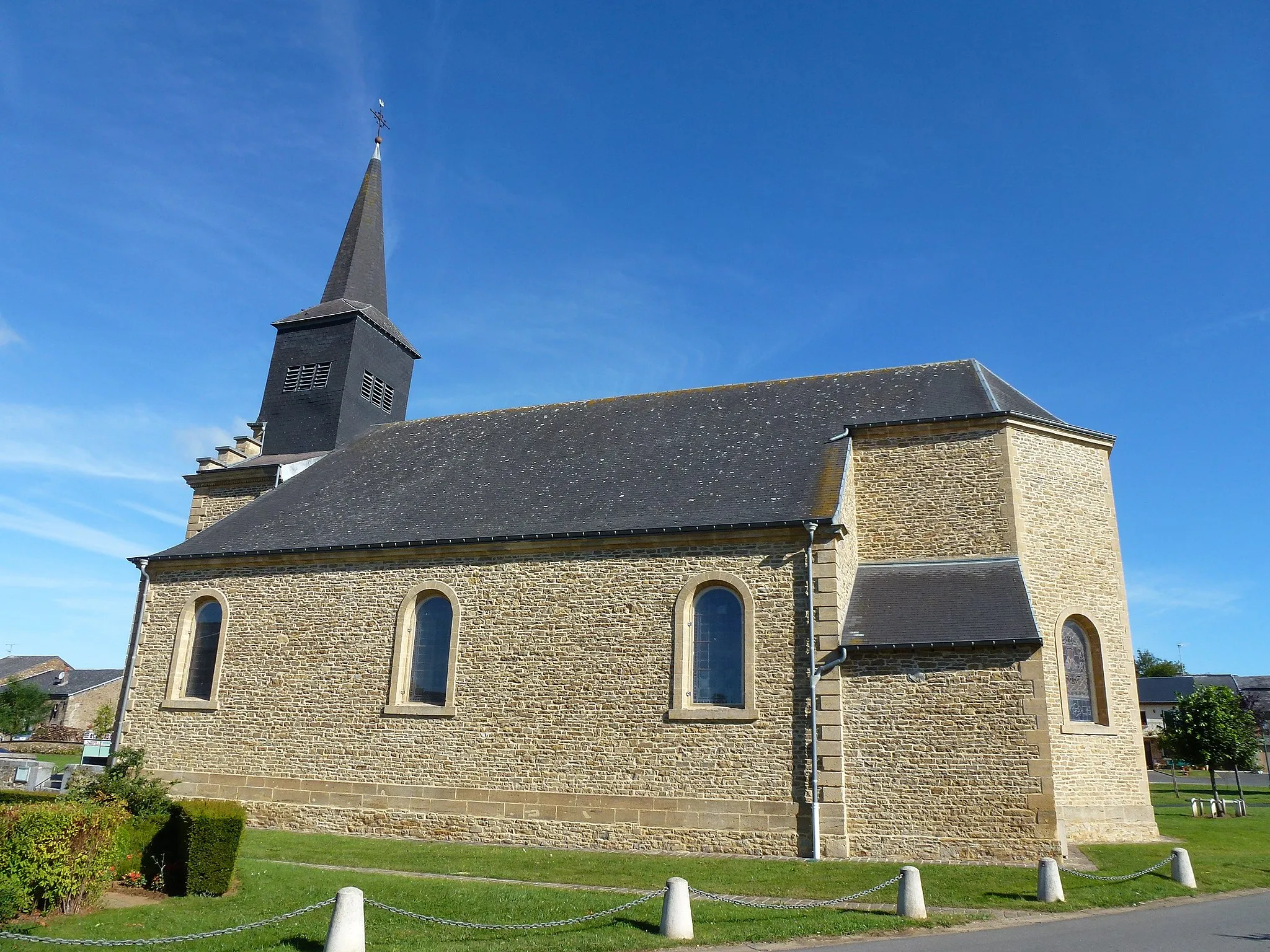 Photo showing: Harcy (Ardennes) église
